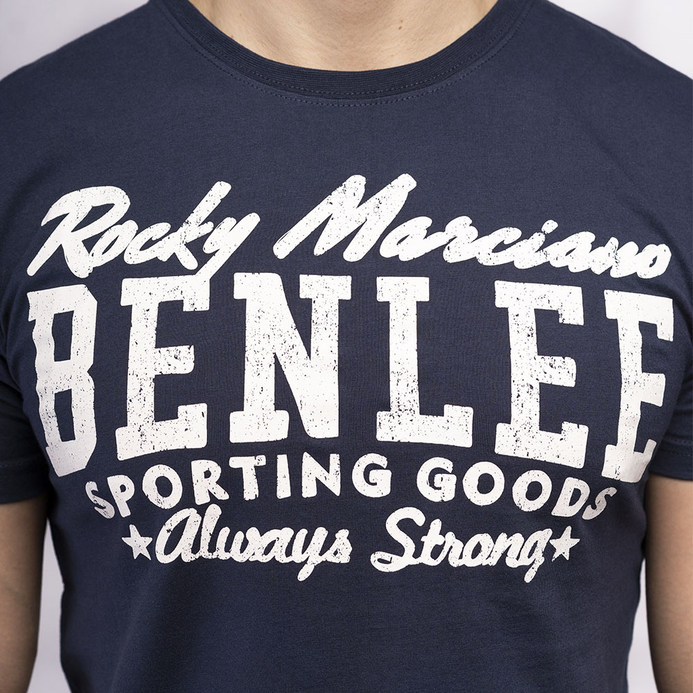 BENLEE T-Shirt, Retro Logo, navy, M