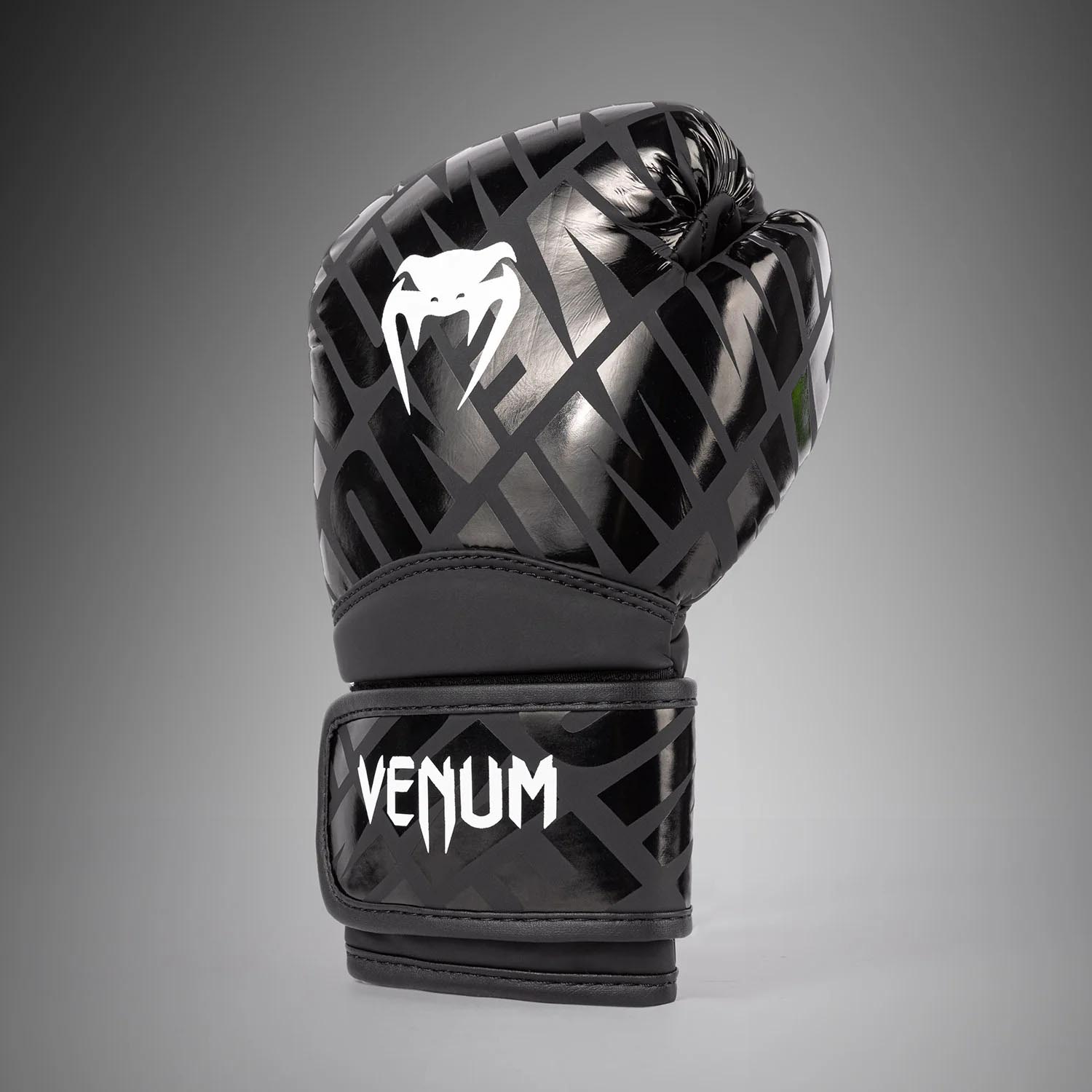 VENUM Boxing Gloves, Kids, Contender 1.5 XT, black, 8 Oz