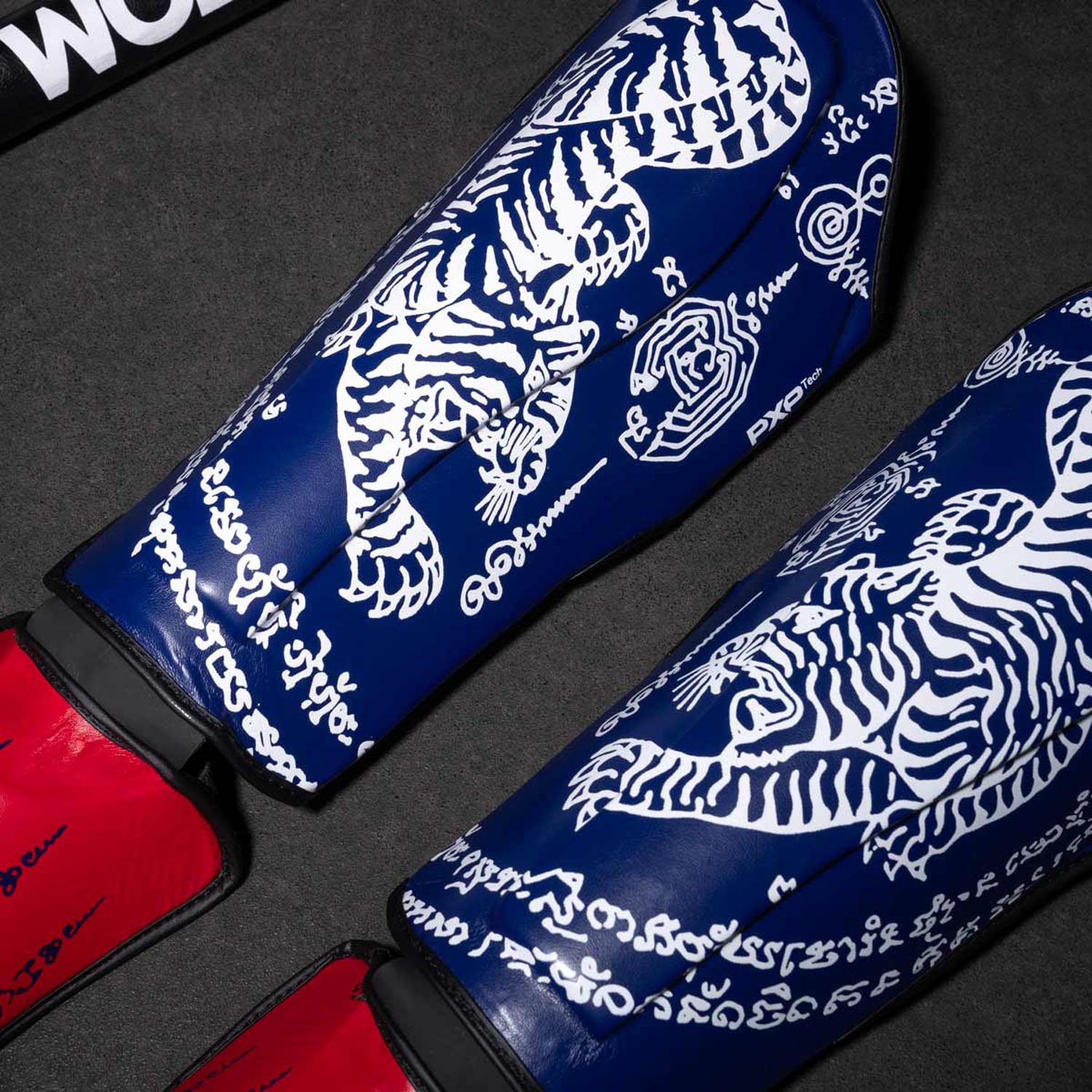 Phantom Athletics Shin Guard, Muay Thai, blue, L/XL