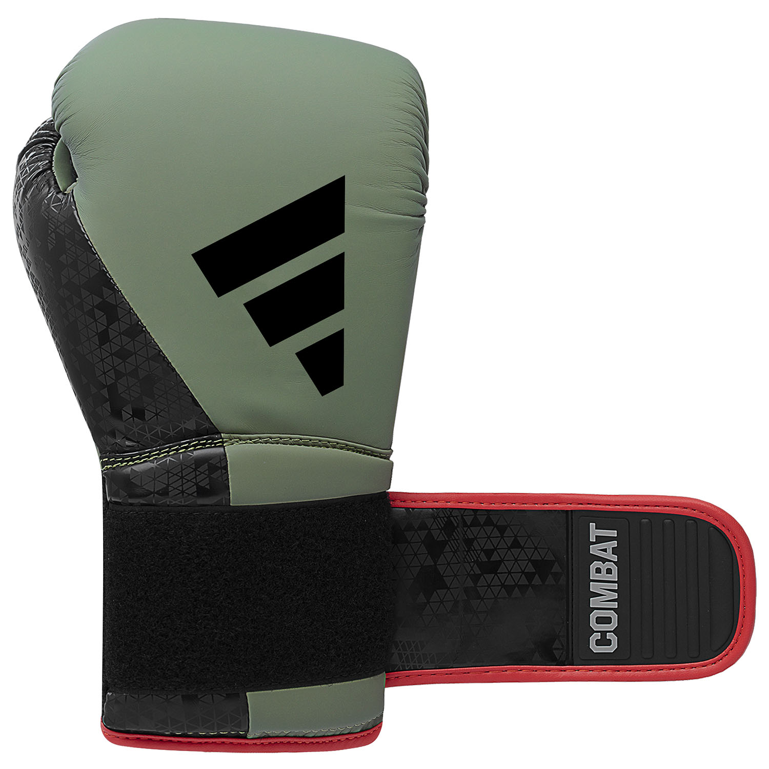 adidas Boxhandschuhe, Combat 50, olive-schwarz, 12 Oz