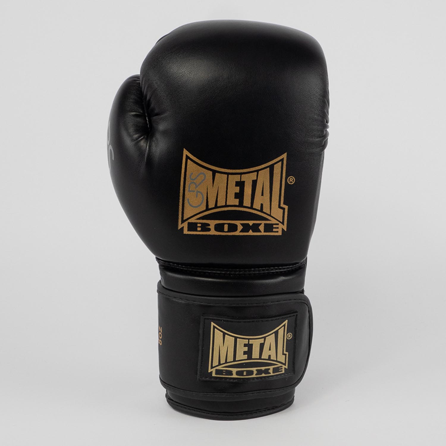 Metal Boxe Boxing Gloves, GRS, black-gold, 16 Oz