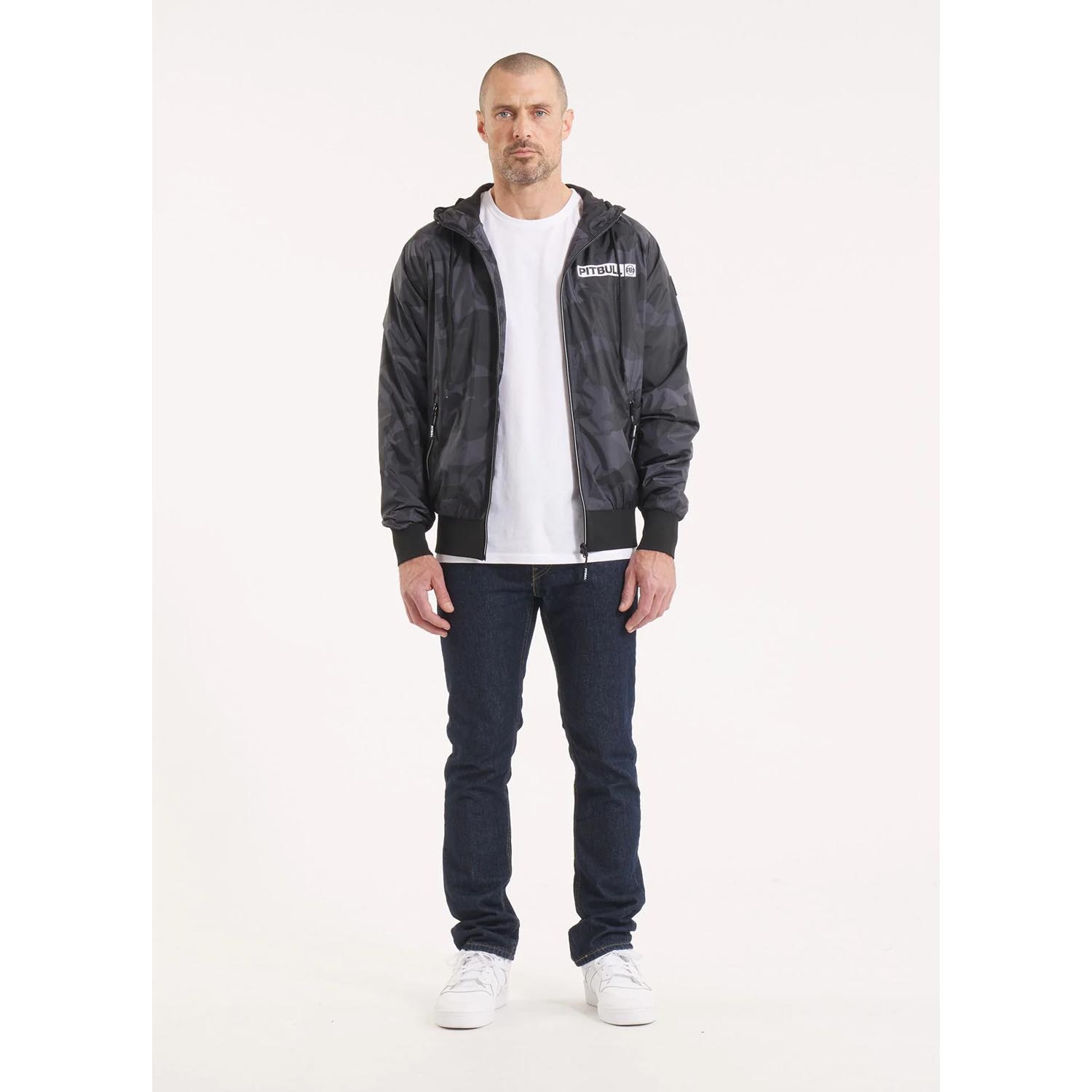 Pit Bull West Coast Jacket, Athletic, black-camo, XXXL