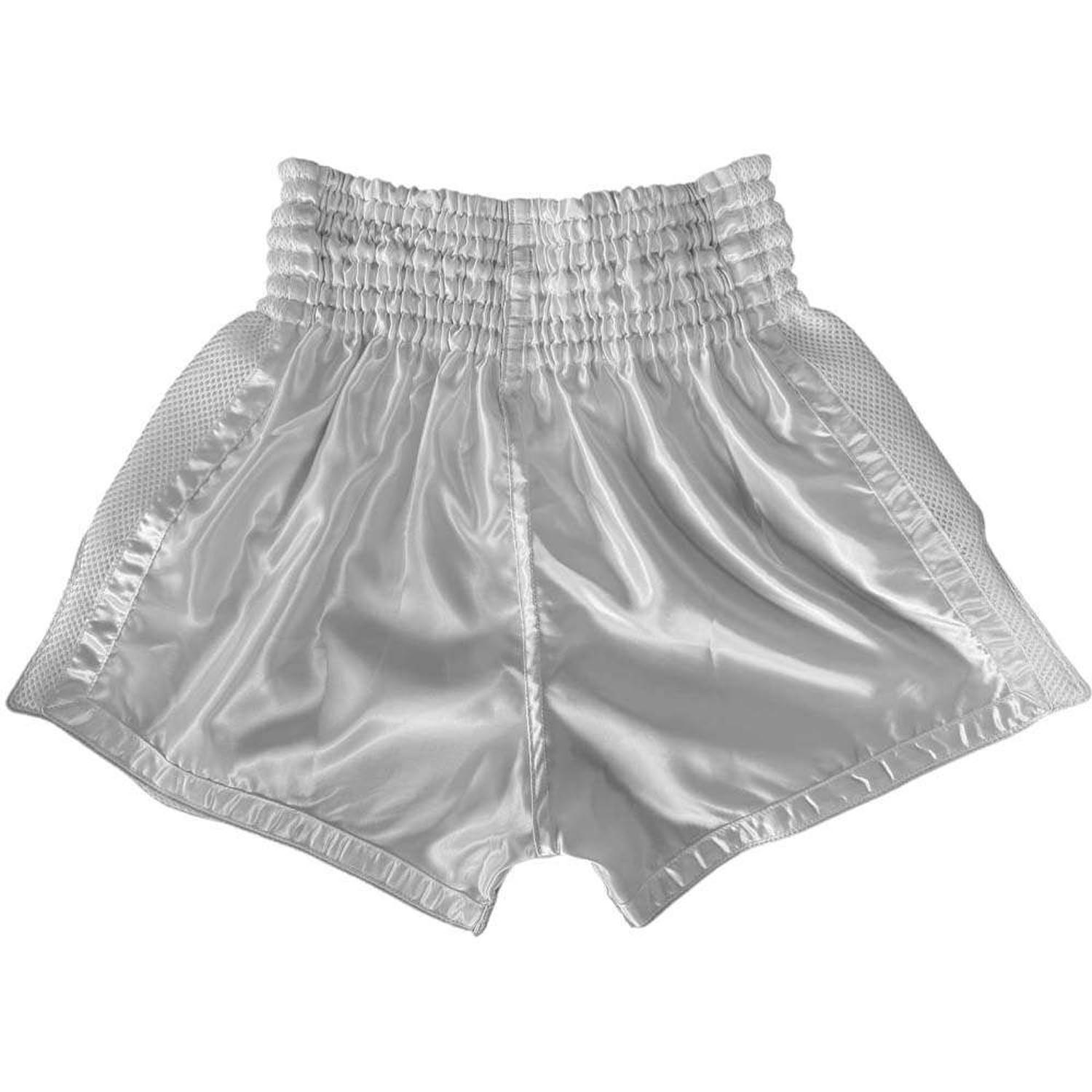 PX Muay Thai Shorts, Legacy Mesh, white, XXL