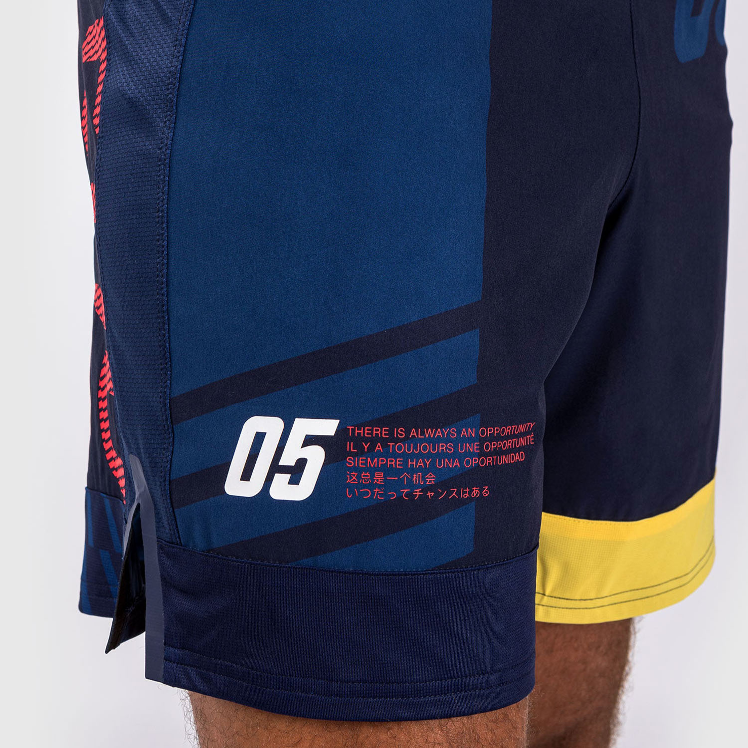 VENUM MMA Fight Shorts, Sport 05, blau-gelb, XXL