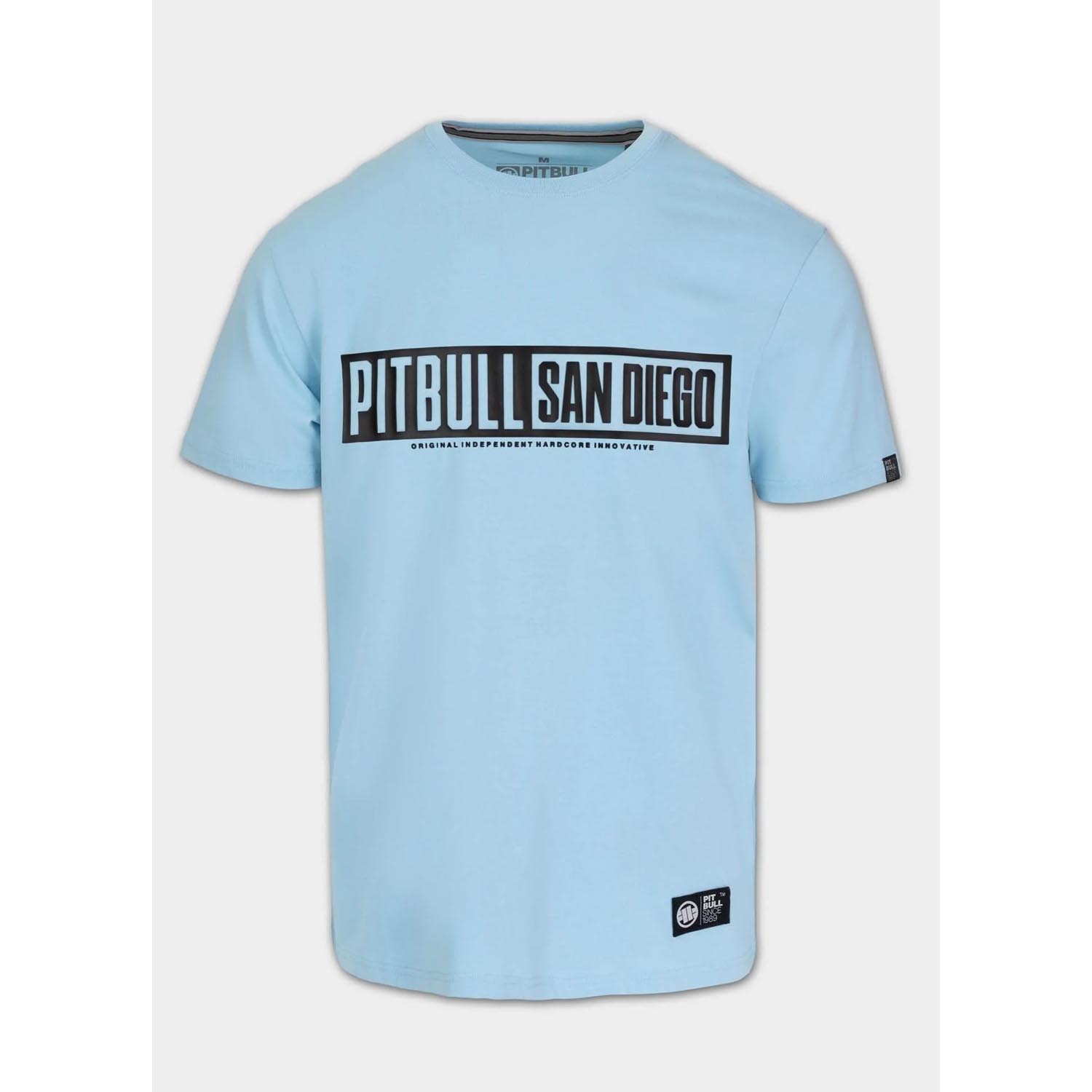 Pit Bull West Coast T-Shirt, Eighty Nine Dog, light blue, XXXL