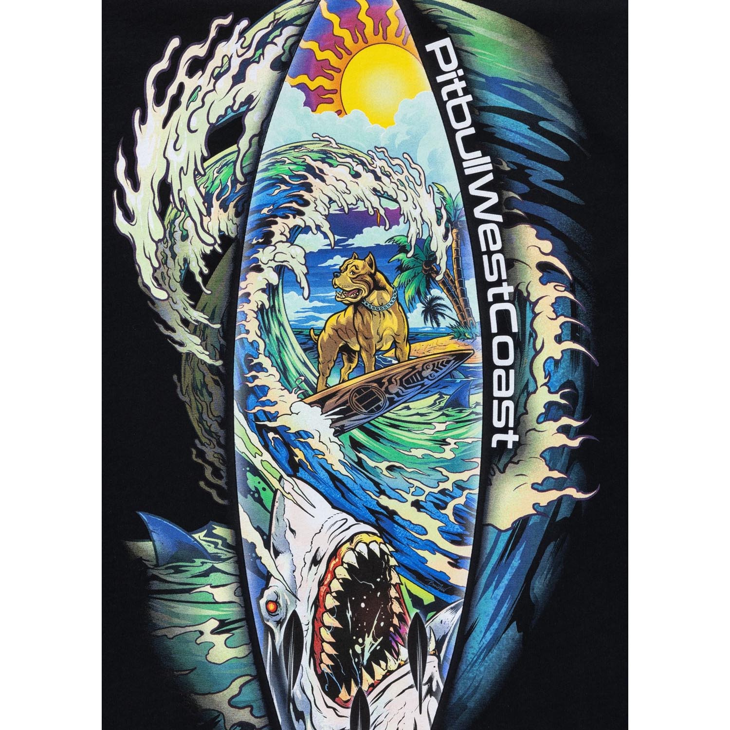 Pit Bull West Coast T-Shirt, Camino, black, XXXL