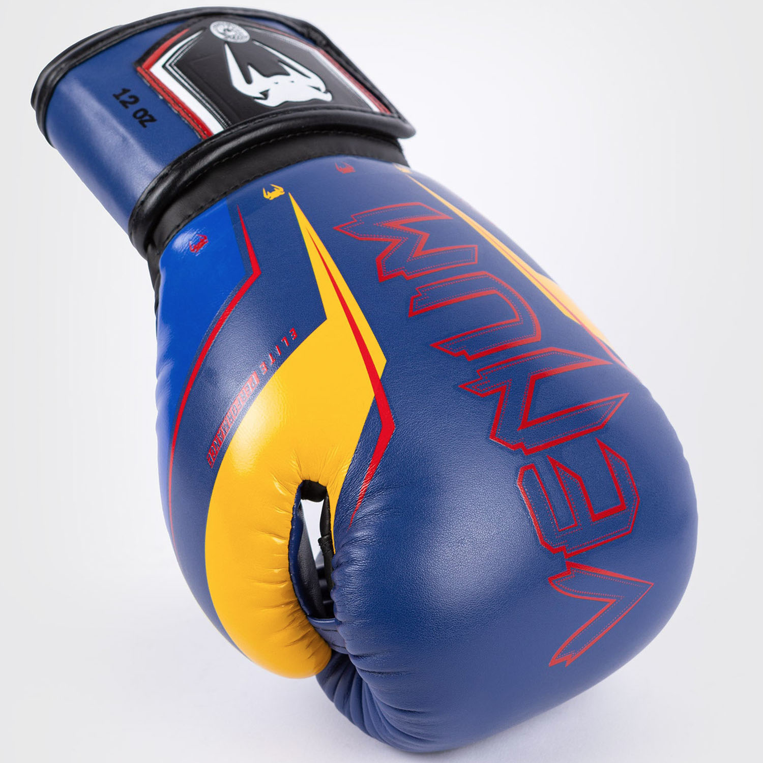 VENUM Boxhandschuhe, Elite Evo, blau-gelb, 10 Oz