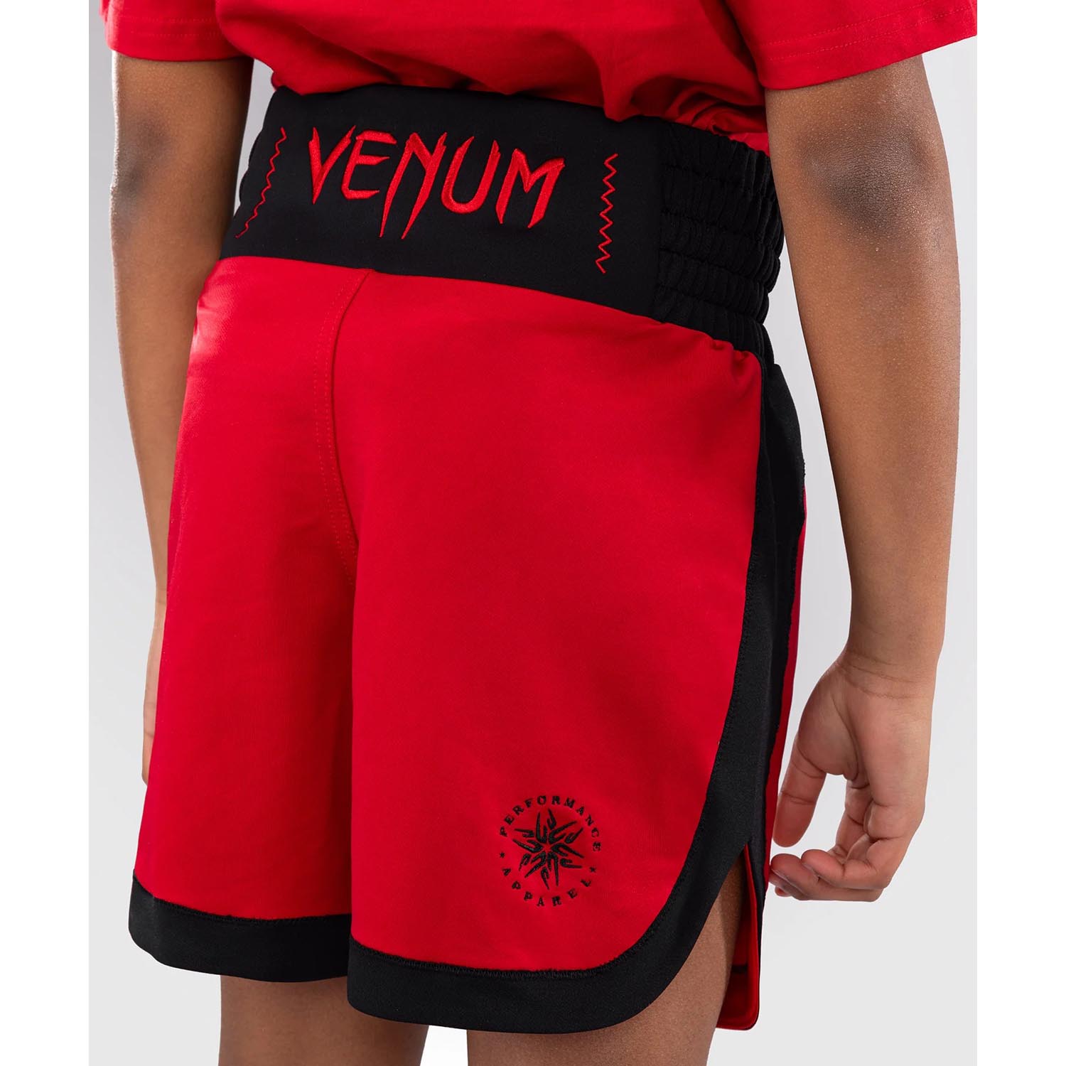 VENUM Boxing Shorts, Kids, Inferno, red, 14 J