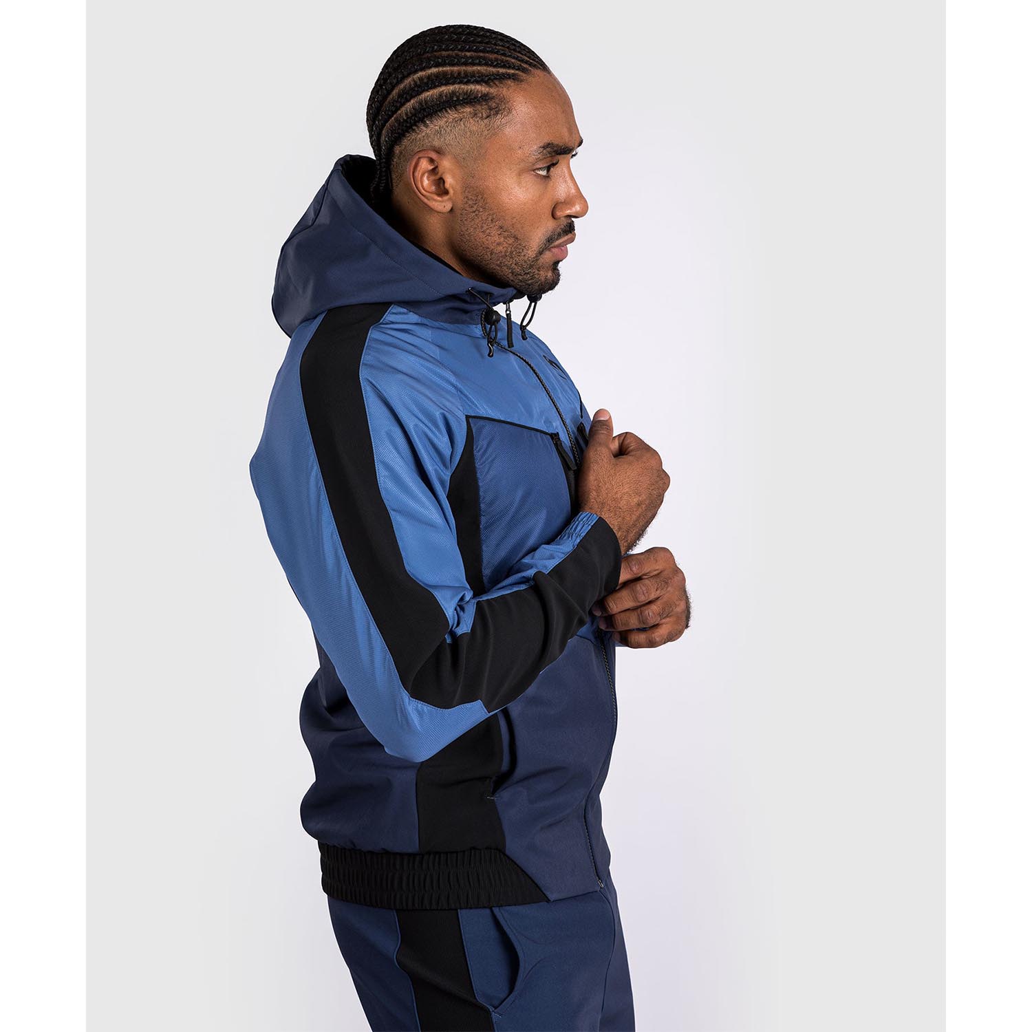 VENUM Trainingsjacke, Laser 3.0, schwarz-blau, XL