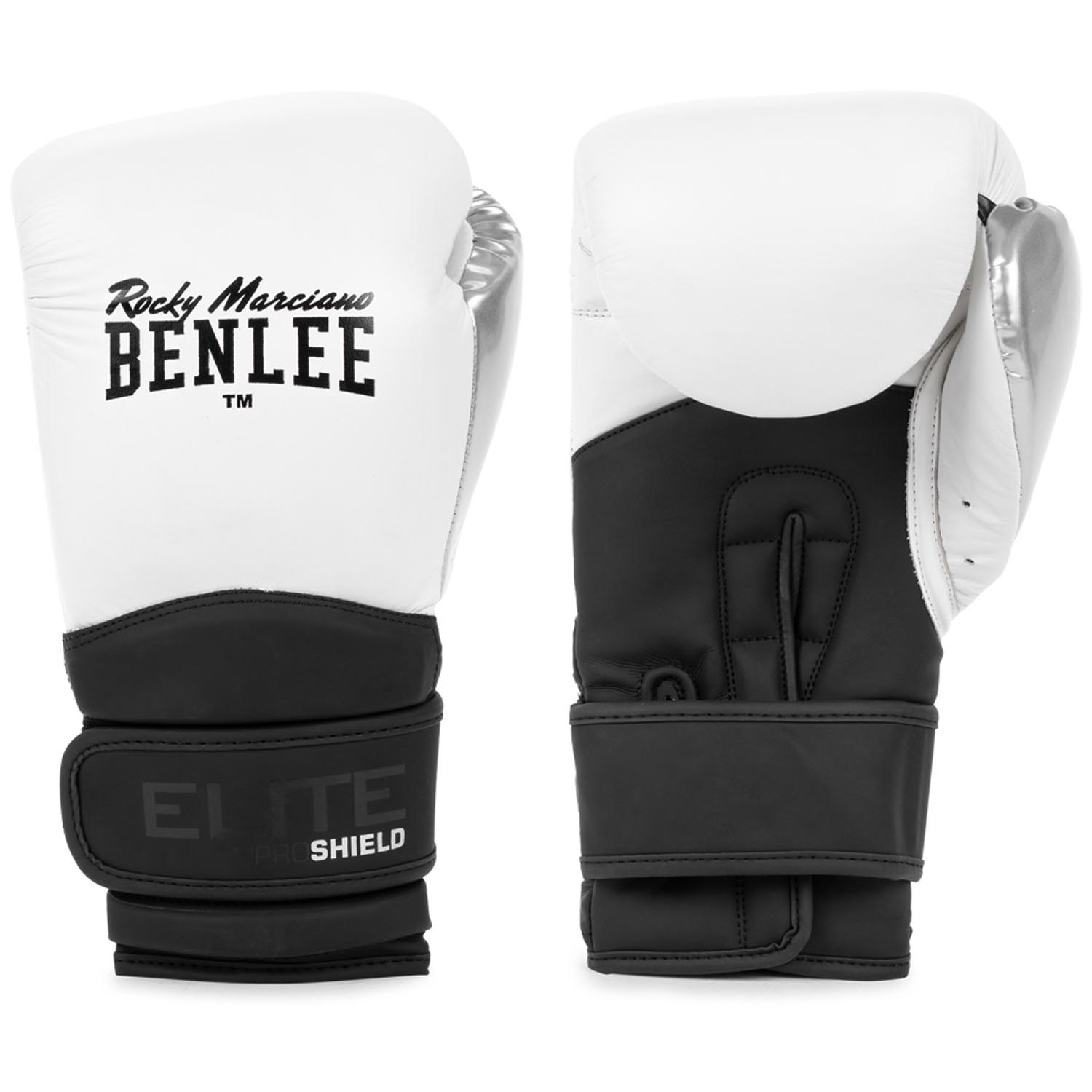 BENLEE Boxhandschuhe, Brampton, weiß-schwarz, 12 Oz
