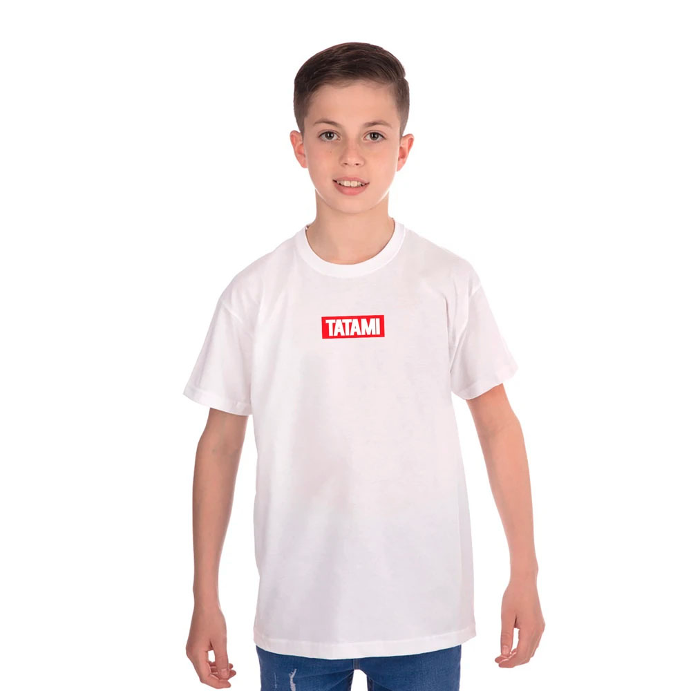 Tatami T-Shirt, Kids, New Addition, white, 12-13 J