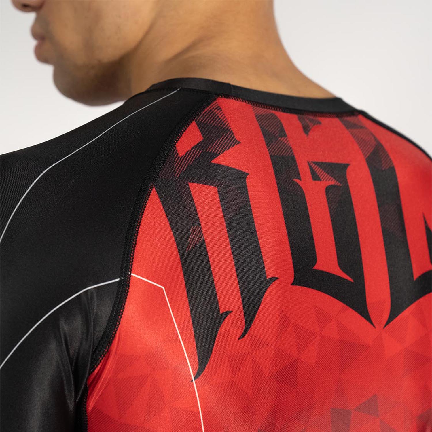 RINGLIFE Rashguard L/S - Transition black-red M