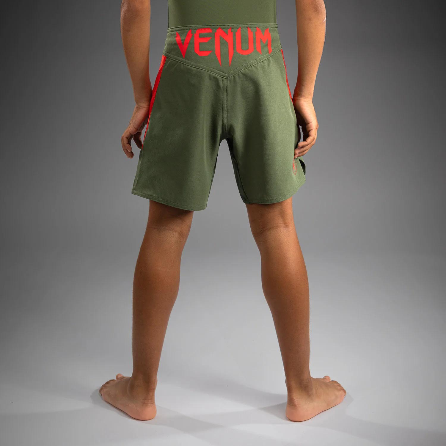 VENUM MMA Fight Shorts, Kids, Light, khaki-orange, 14 J