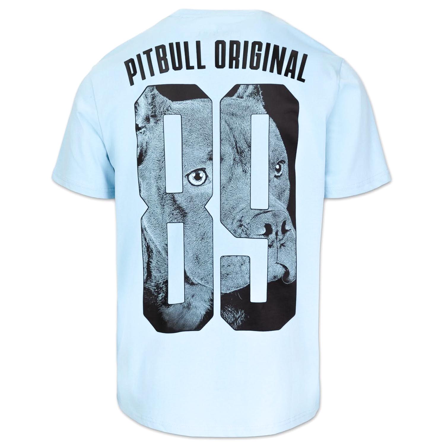Pit Bull West Coast T-Shirt, Eighty Nine Dog, light blue