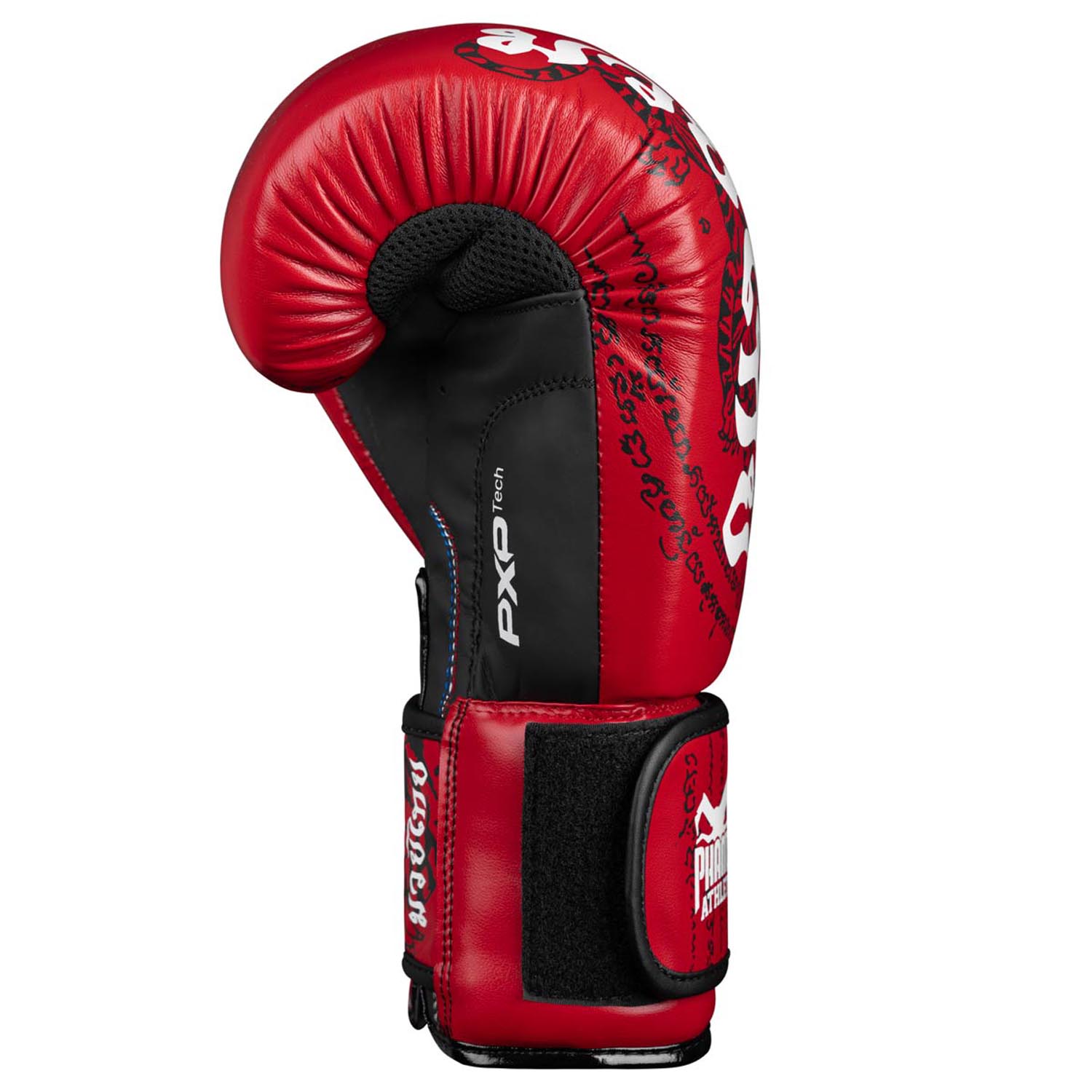 Phantom Athletics Boxing Gloves, Muay Thai, red, 12 Oz