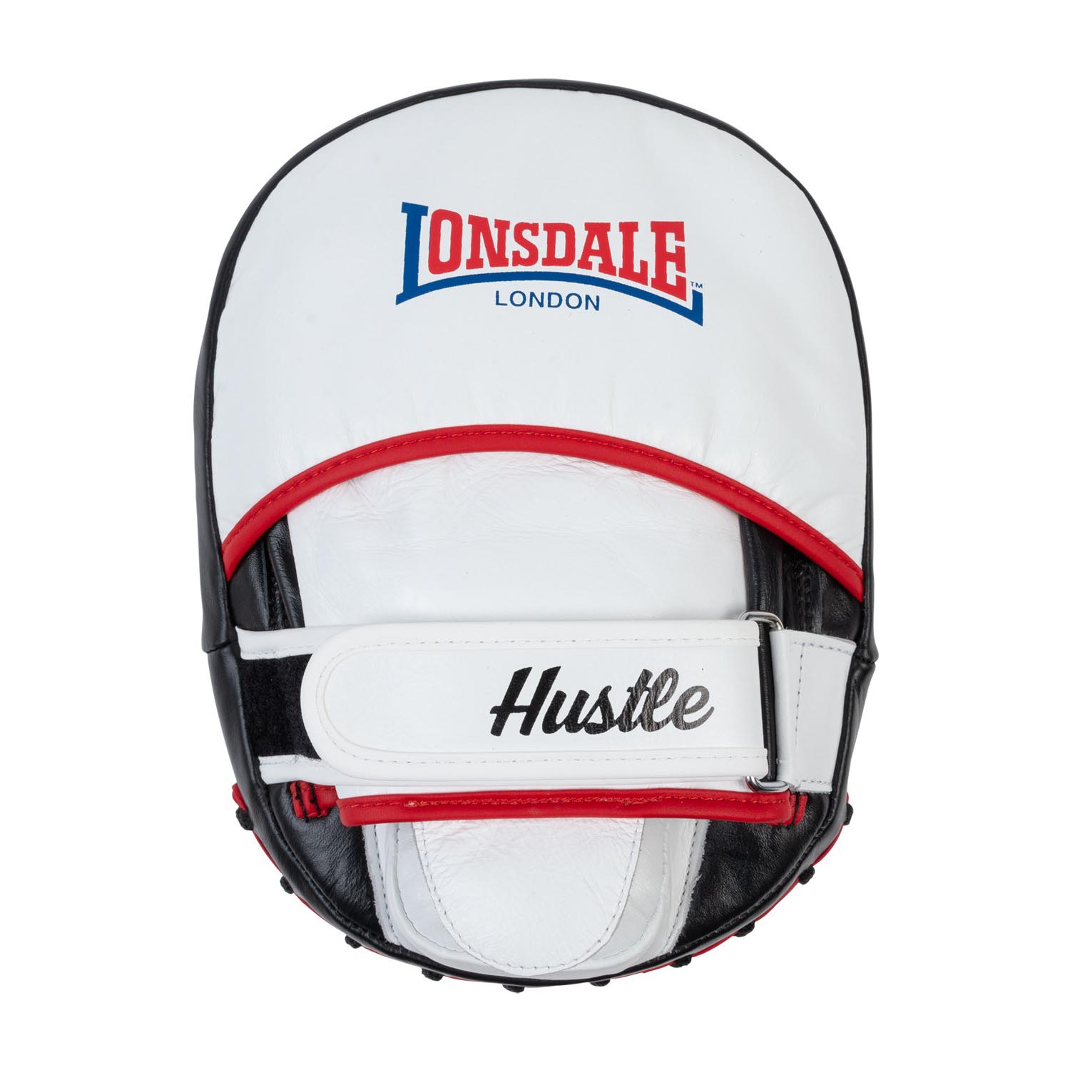 Lonsdale Focus Mitts, Hustle, black-white-red