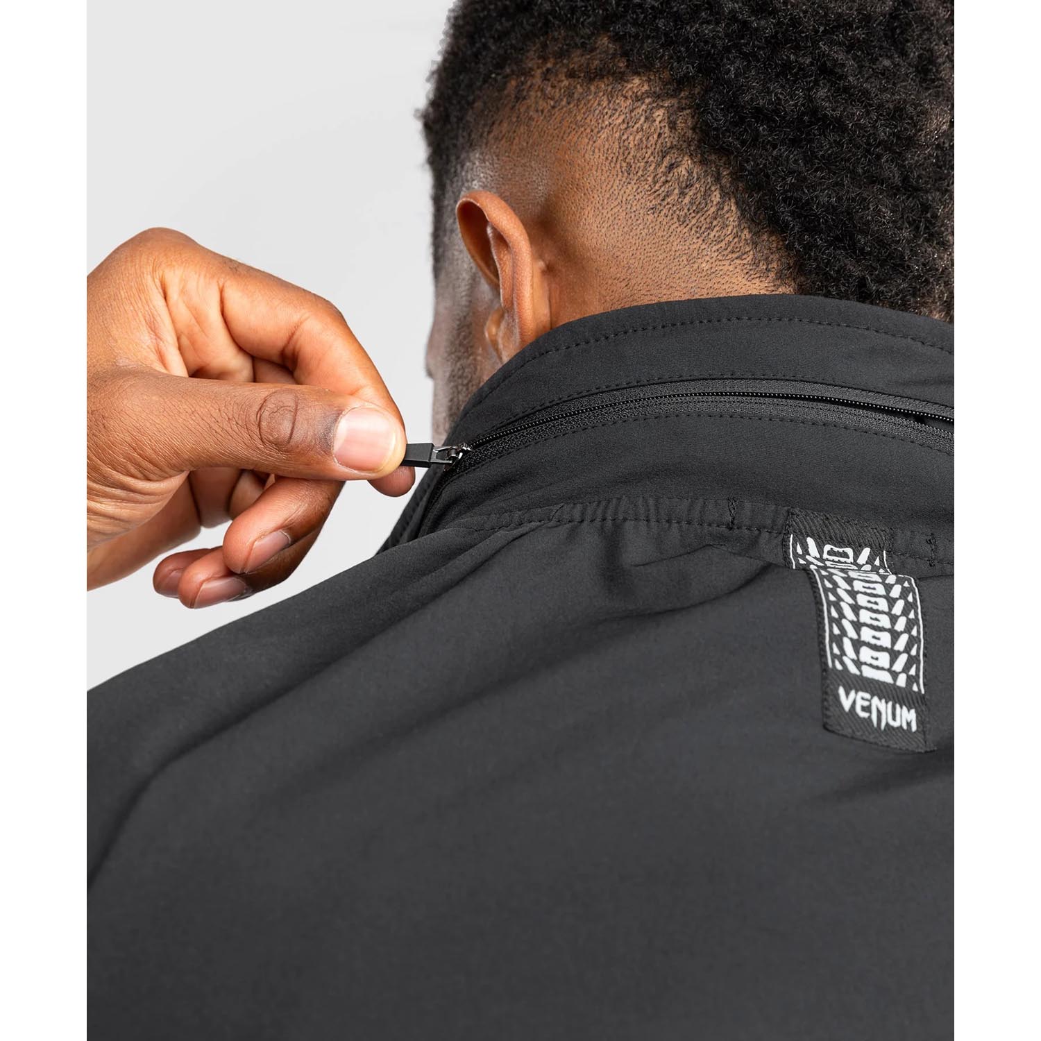 VENUM Training Jacket, Polaris, black-grey, XXL