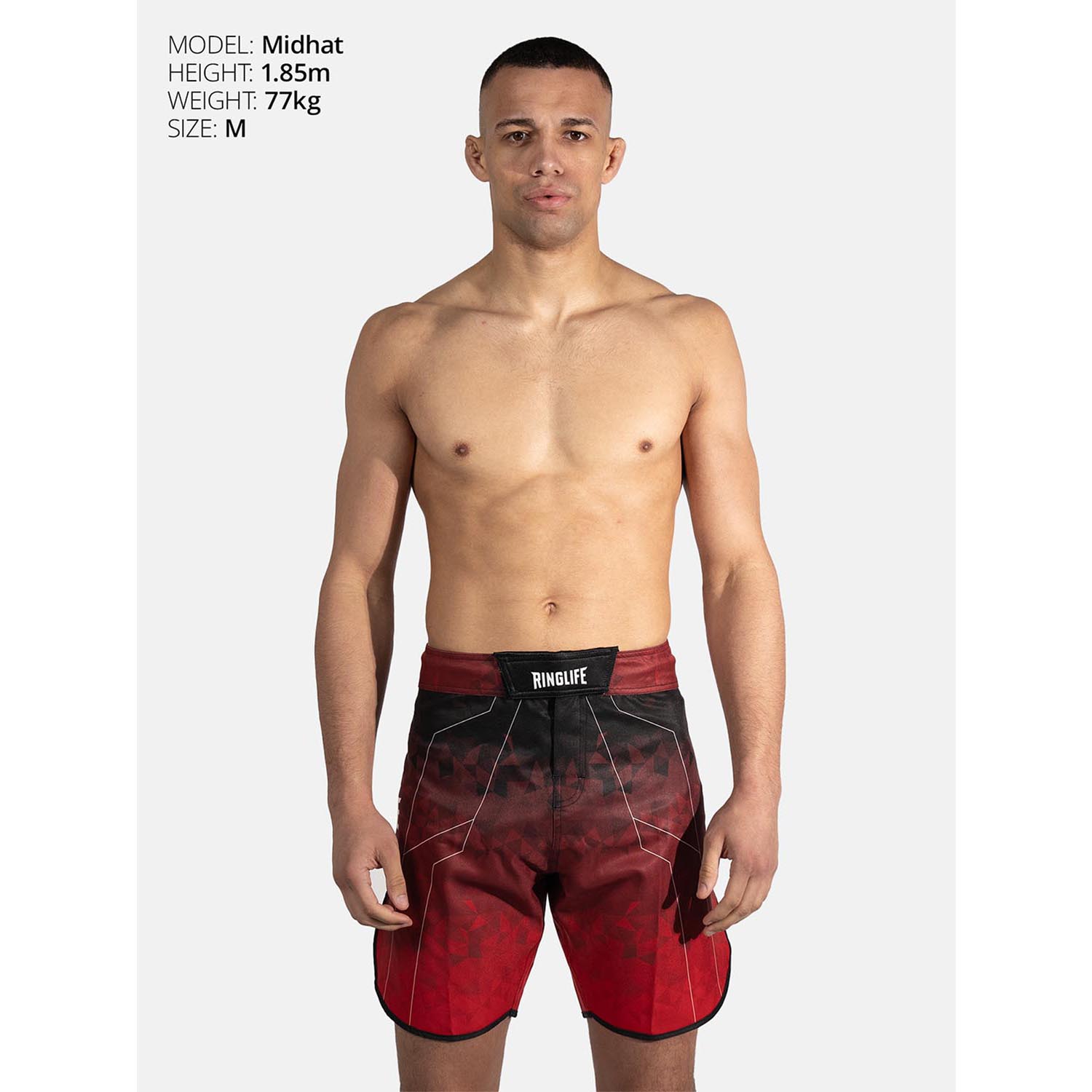 RINGLIFE MMA Shorts - Transition black-red S