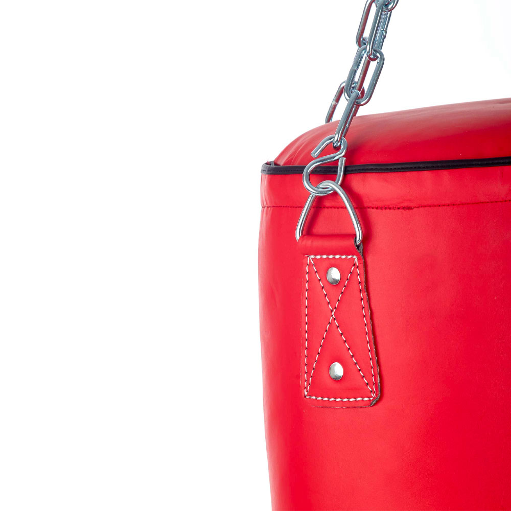 Ju-Sports Boxing Bag, Training Pro, Synthetic Leather, 20 kg, 70 cm, red