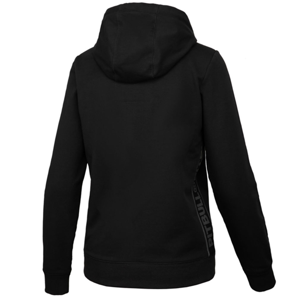 Pit Bull West Coast Pullover, Damen, Small Logo Terry, schwarz