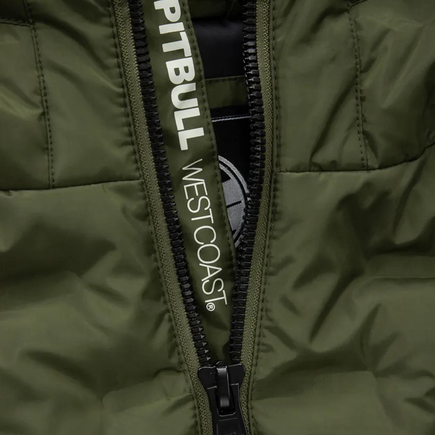 Pit Bull West Coast Vest, Carver, olive, S