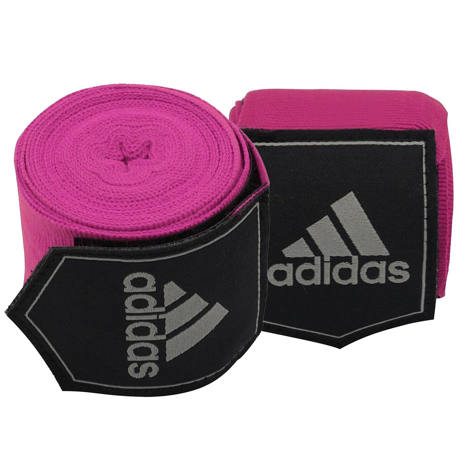 adidas Hand Wraps, Crepe, semi-elastic, 2.55 m, pink