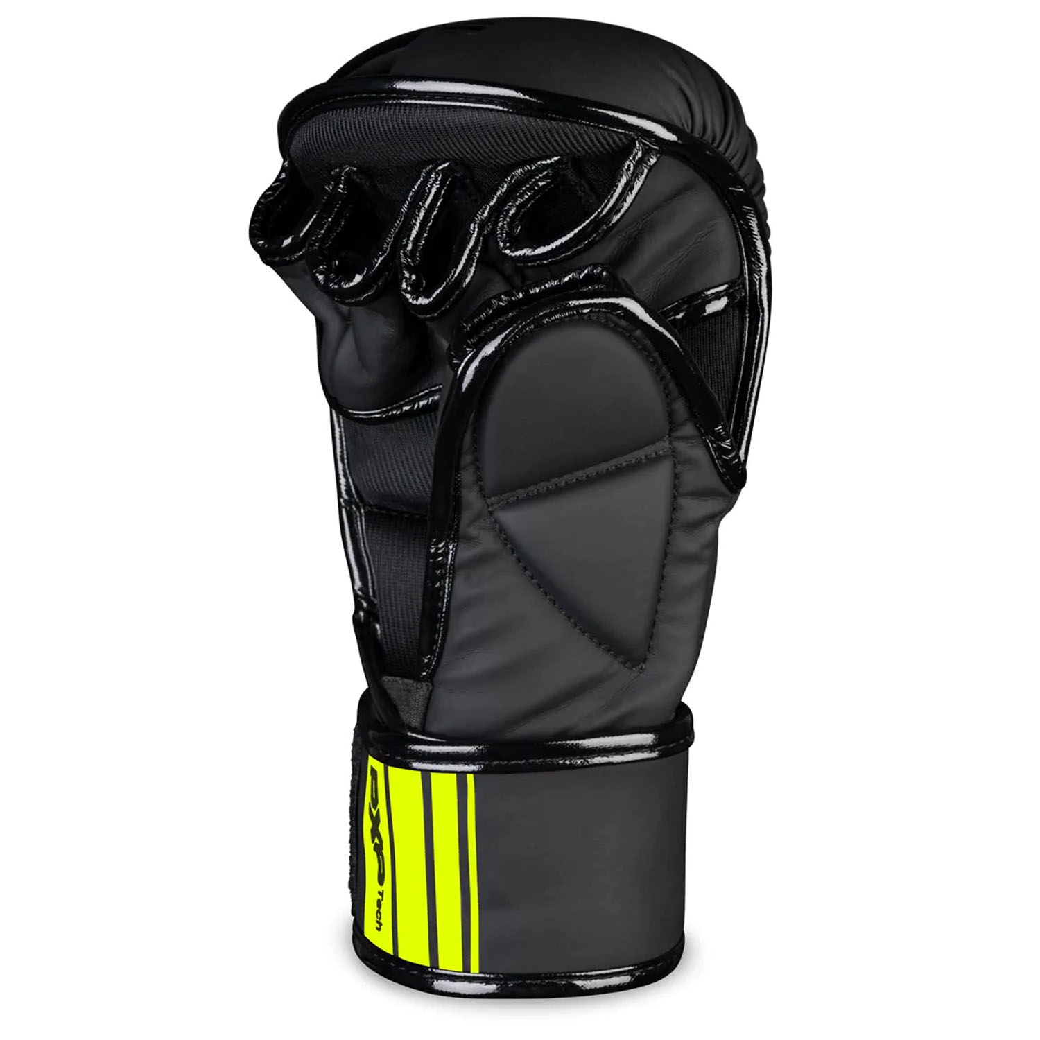 Phantom Athletics MMA Sparring Gloves, Apex, black-neonyellow, L/XL