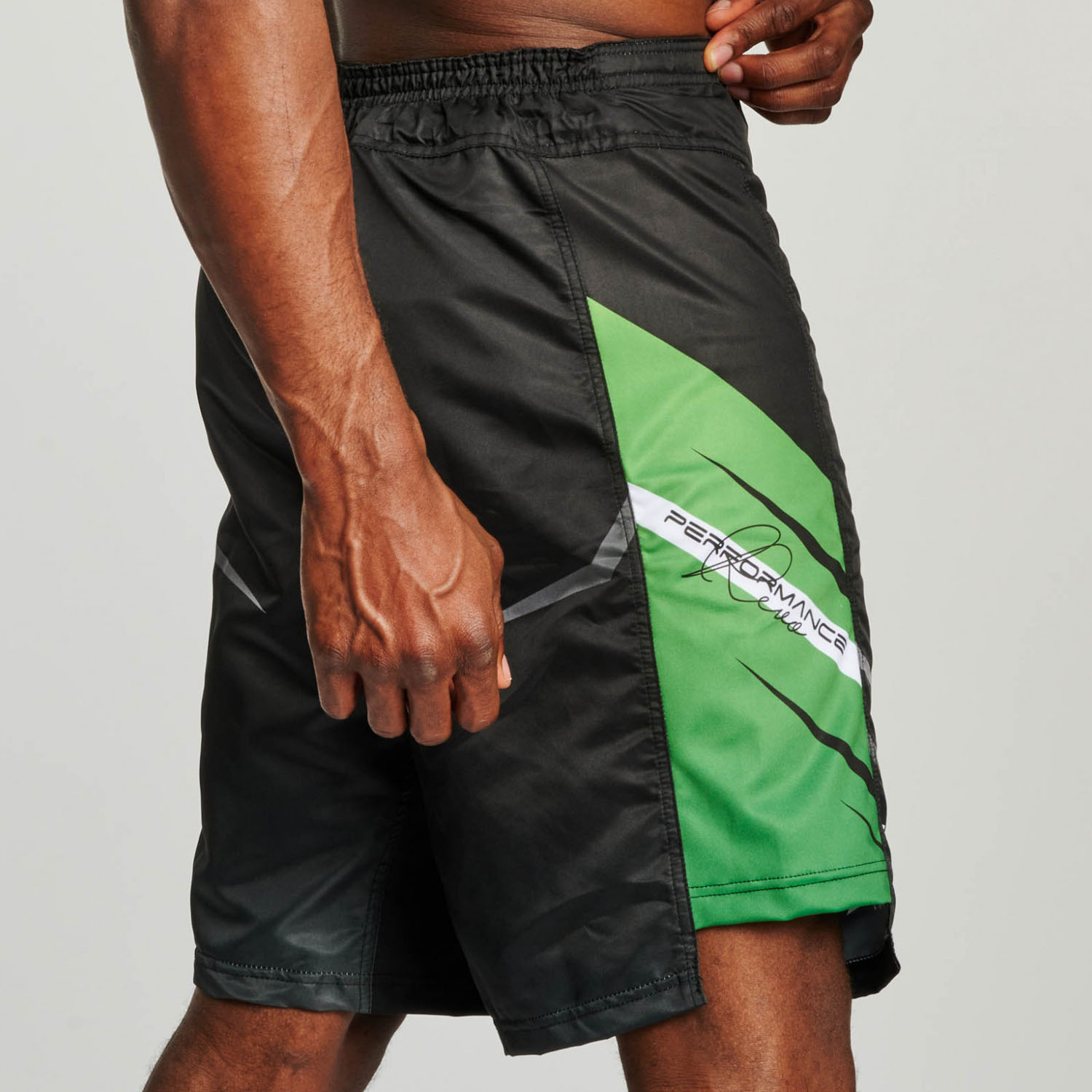 LEONE MMA Fight Shorts, Revo Performance, AB957, black, S