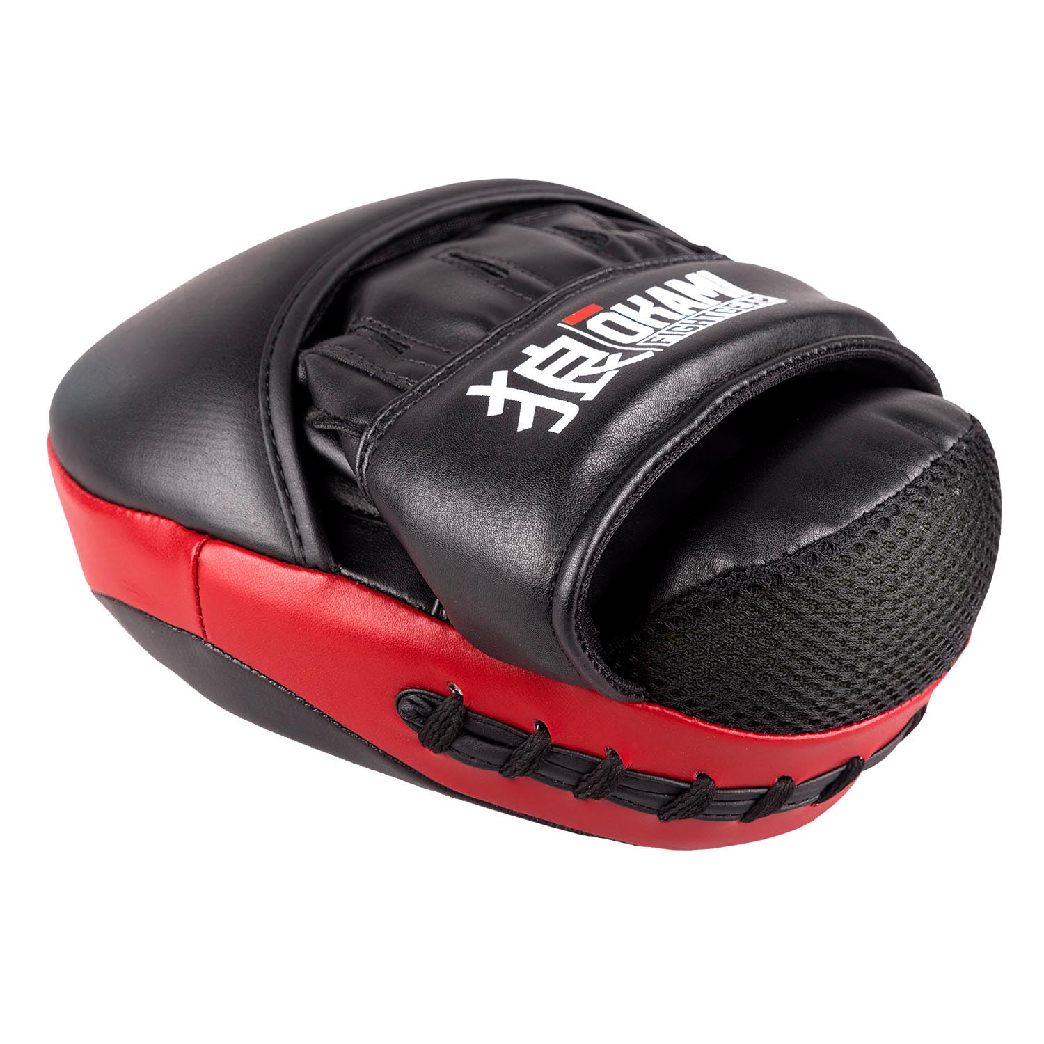 OKAMI Focus Mitts, Gym Series, black-red