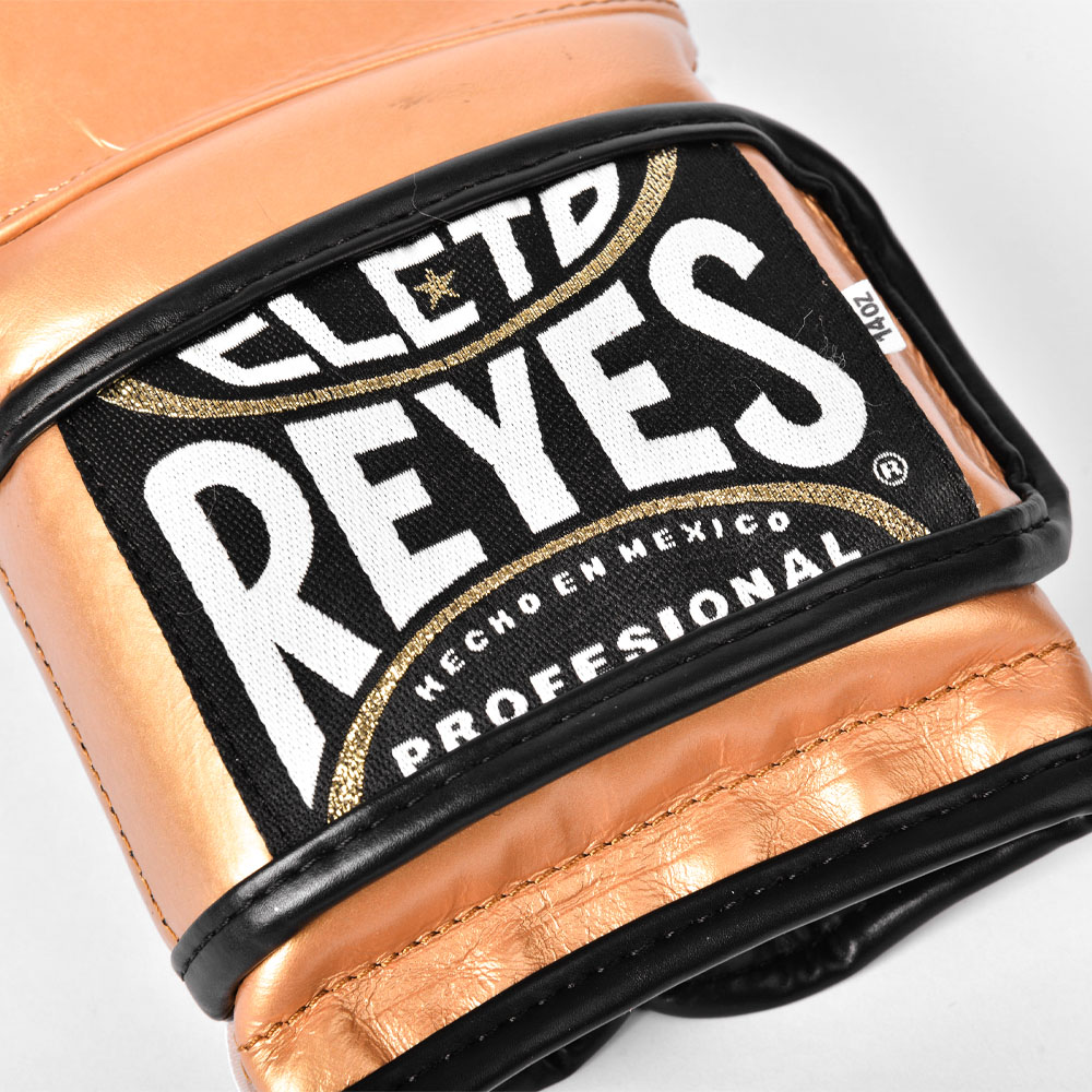 Cleto Reyes Boxhandschuhe, Klett Sparring, gold, 14 Oz