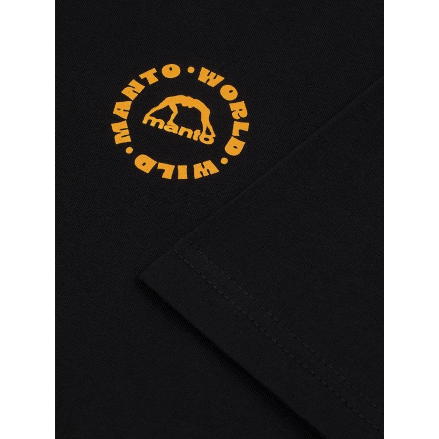 MANTO T-Shirt, Worldwild, black, XXL