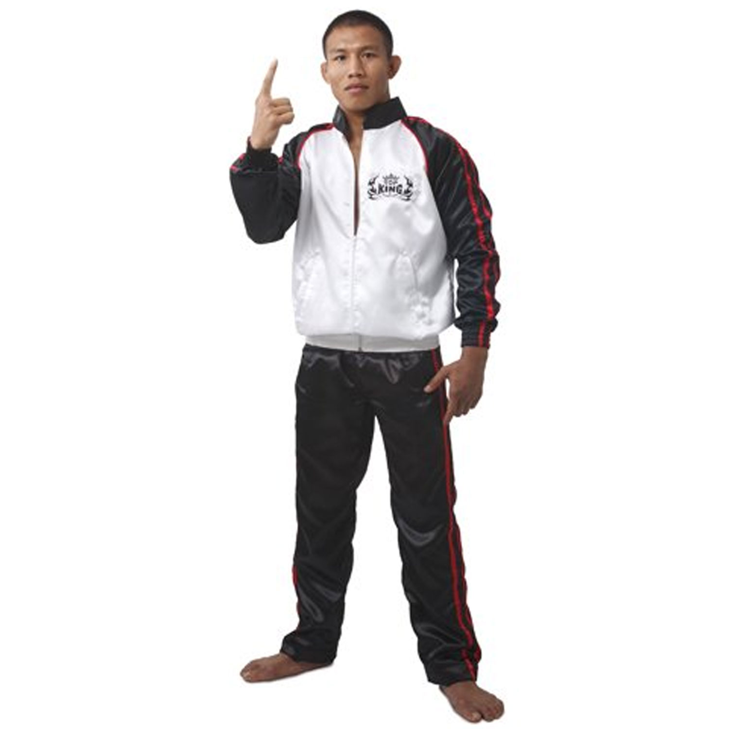 TOP KING BOXING Tracksuit, TKTRS-007, black, XXL