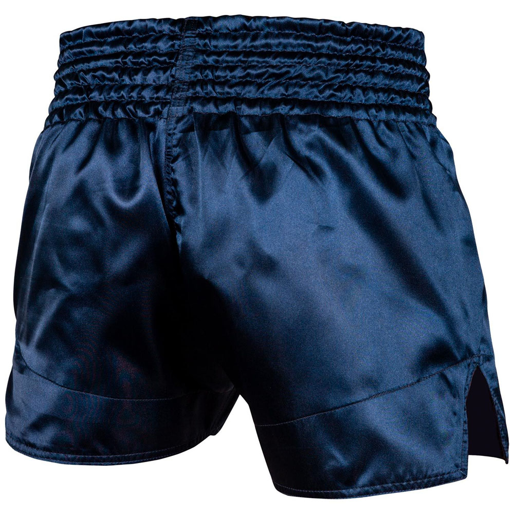 VENUM Muay Thai Shorts, Classic, dark blue-white, S