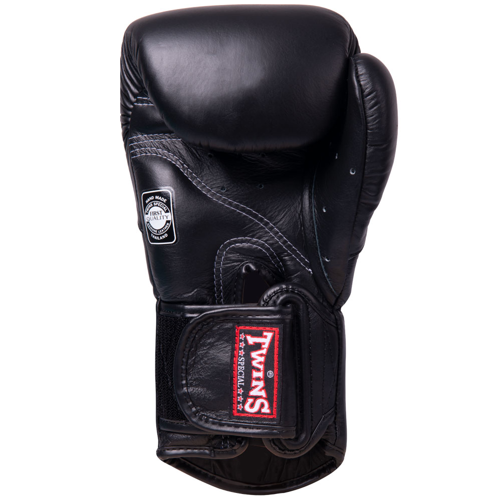 TWINS Special Boxhandschuhe, Premium, BGVL-6, schwarz, 16 Oz