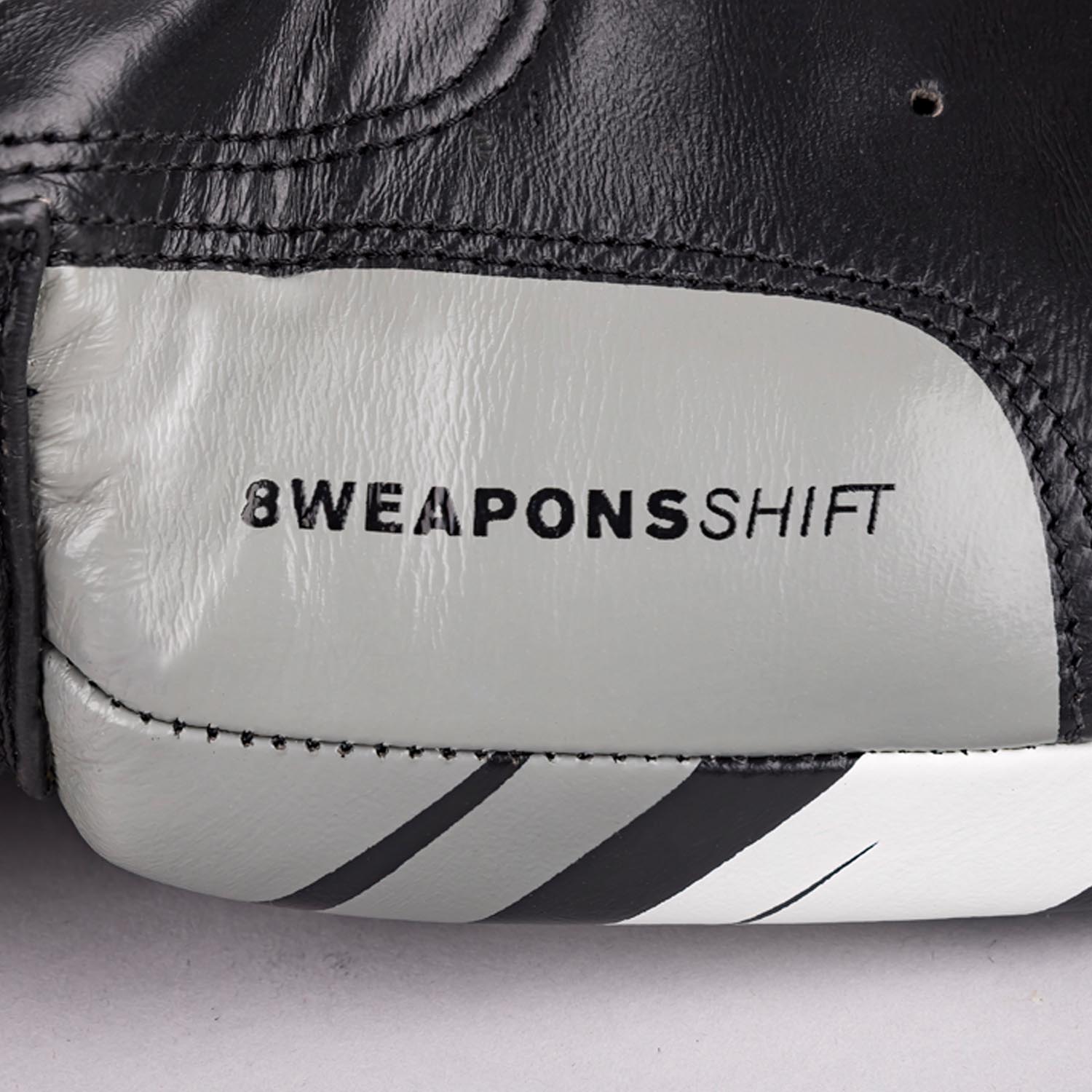 8 WEAPONS Boxing Gloves, Shift, black-white, 16 Oz