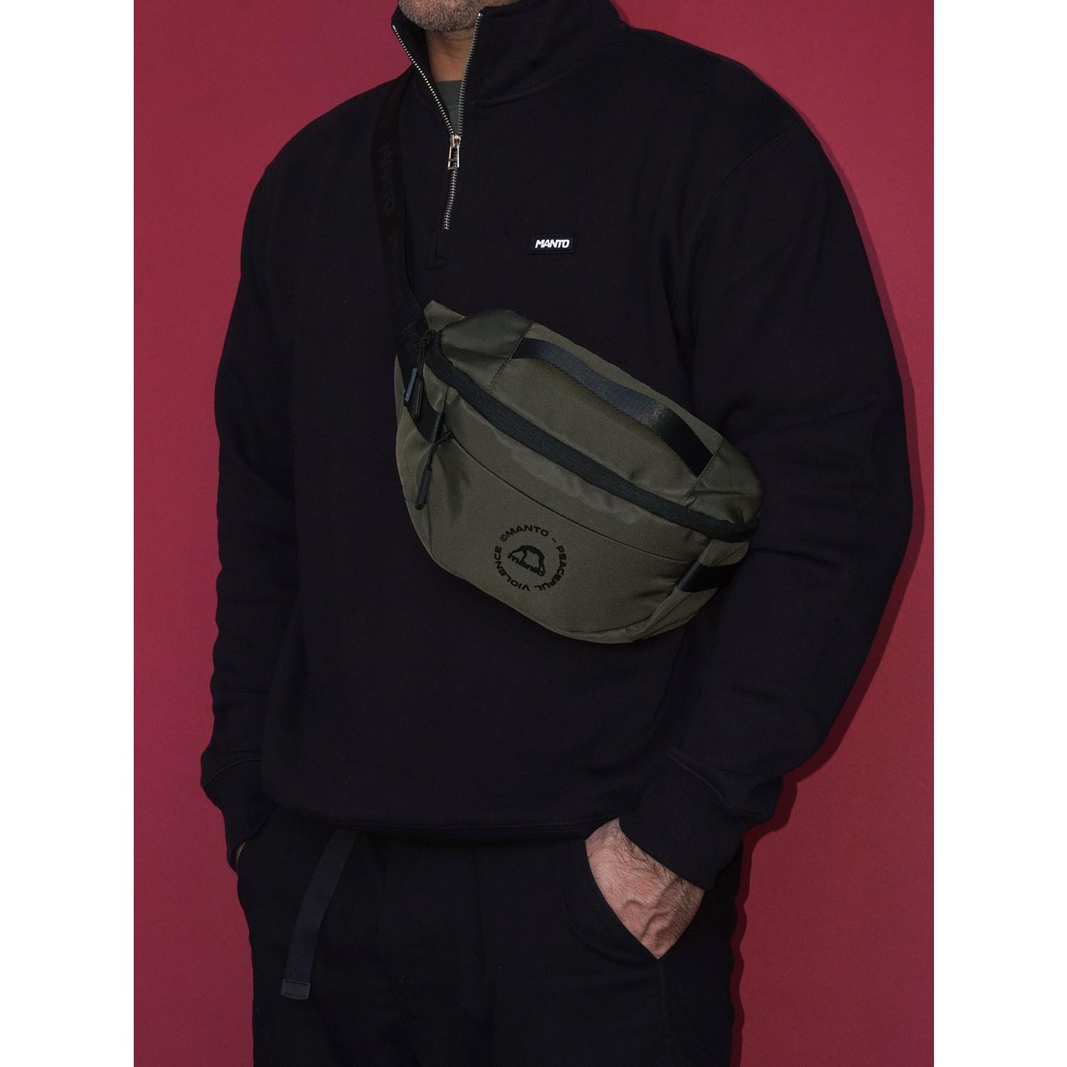 MANTO Gürteltasche, Circle, khaki