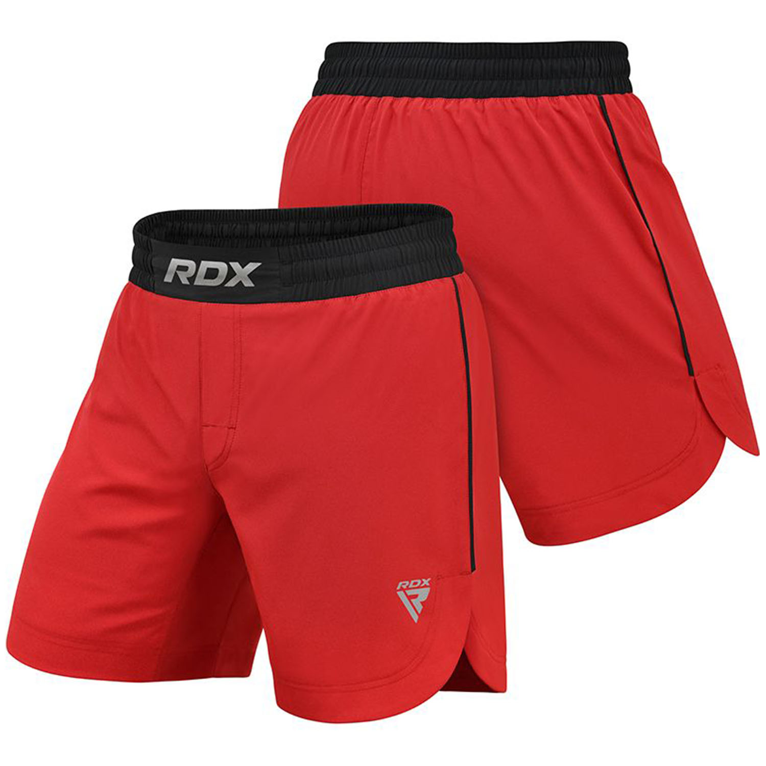 RDX MMA Fight Shorts, T15, red, XL