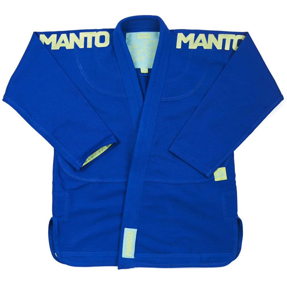MANTO BJJ GI, X4, blau, A1L