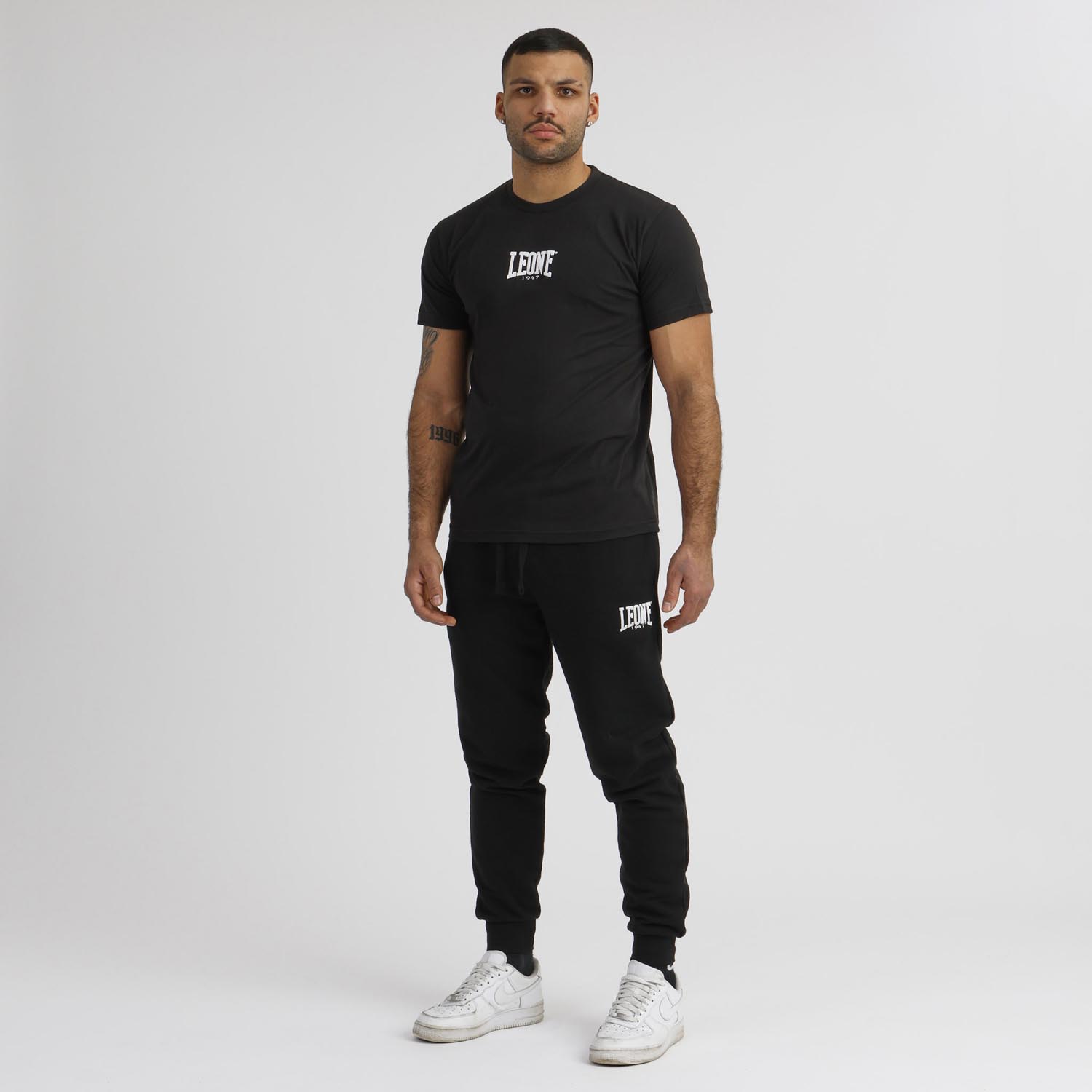 LEONE T-Shirt, Boxing Small, black-white, XL