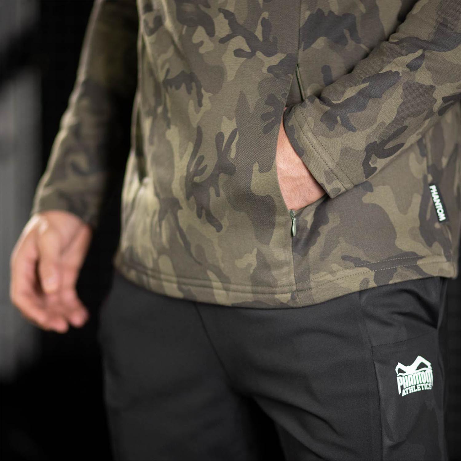 Phantom Athletics Hoody, Radar, camo-olive, M