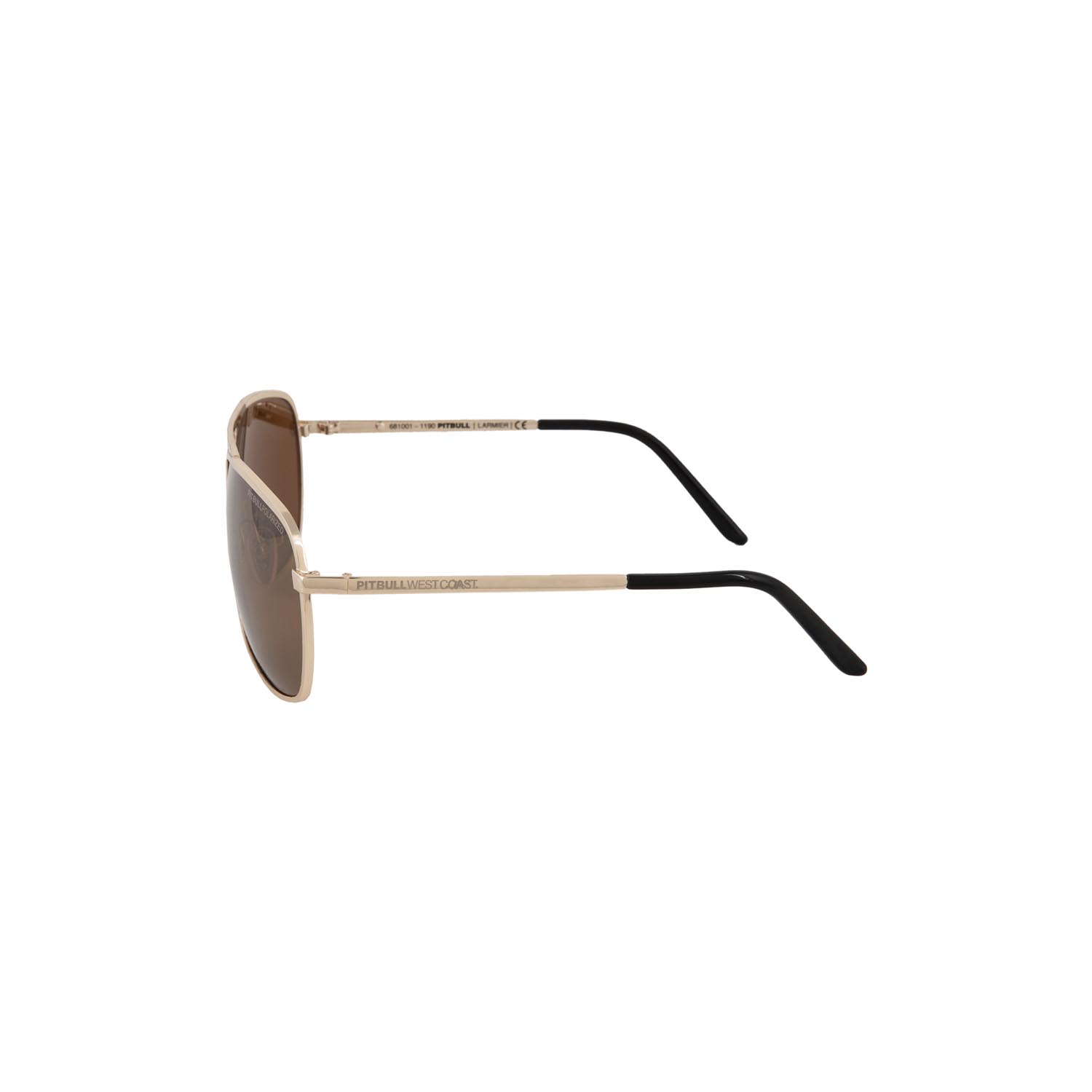 Pit Bull West Coast Sun Glasses, Larmier, gold-black