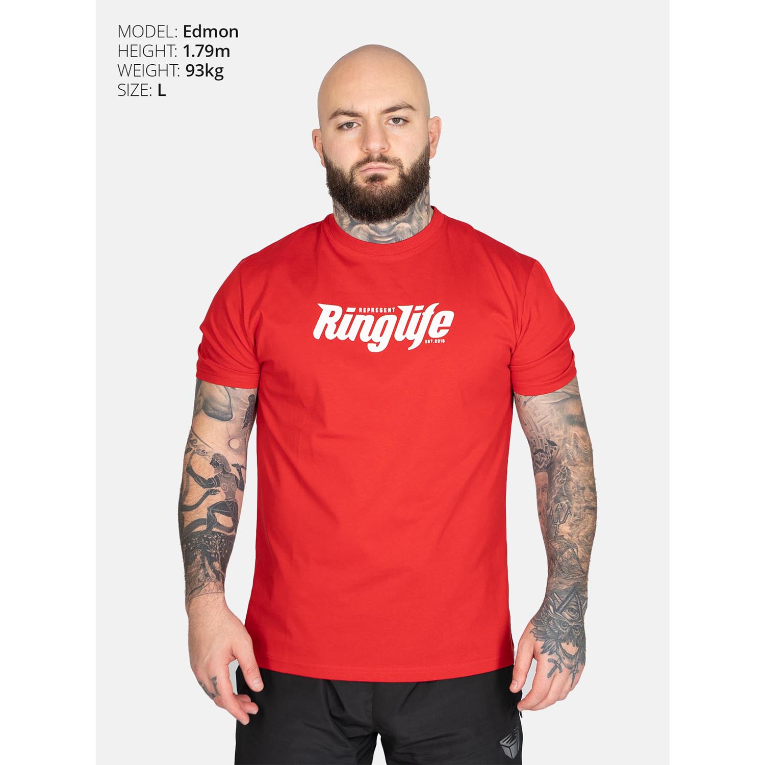 RINGLIFE T-Shirt, Represent, rot L