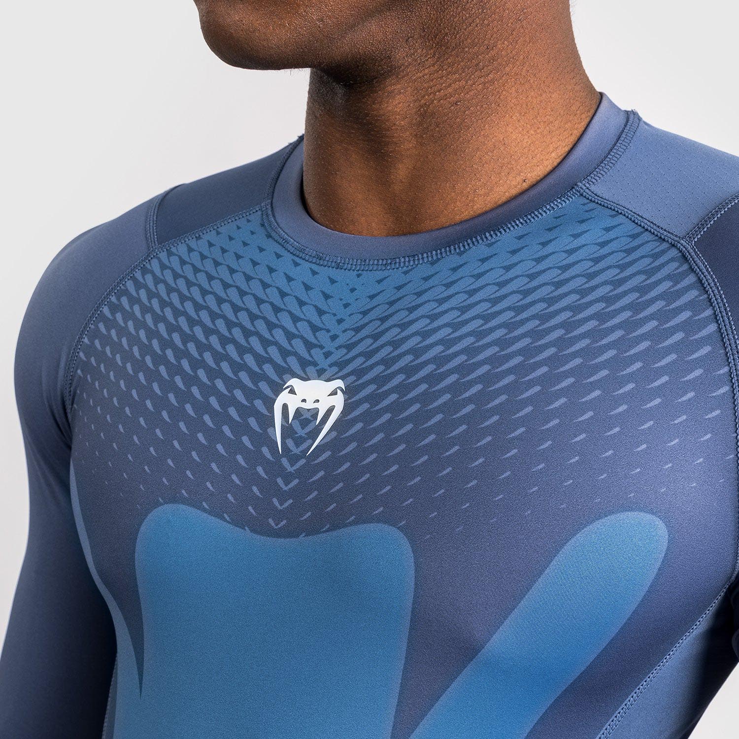 VENUM Rashguard, L/S, Attack, navy-blau, XXL