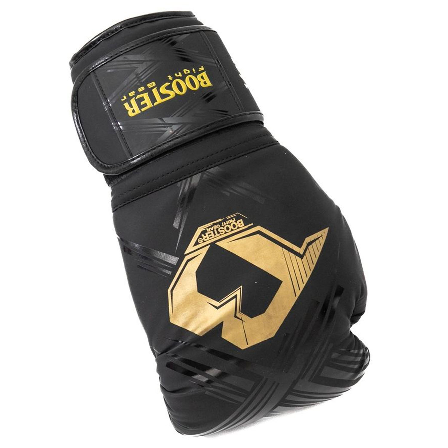Booster Boxing Gloves, Alpha, black-gold 14 Oz