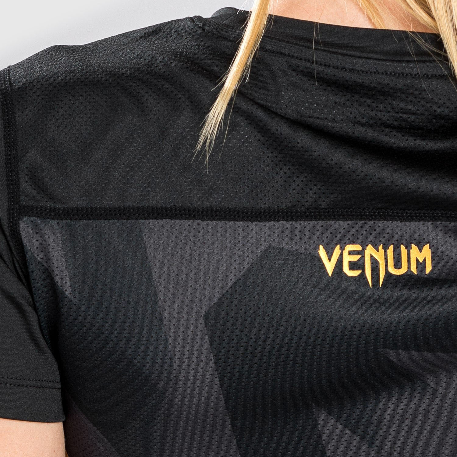 VENUM Dry Tech T-Shirt, Women, Razor, black-gold, XL