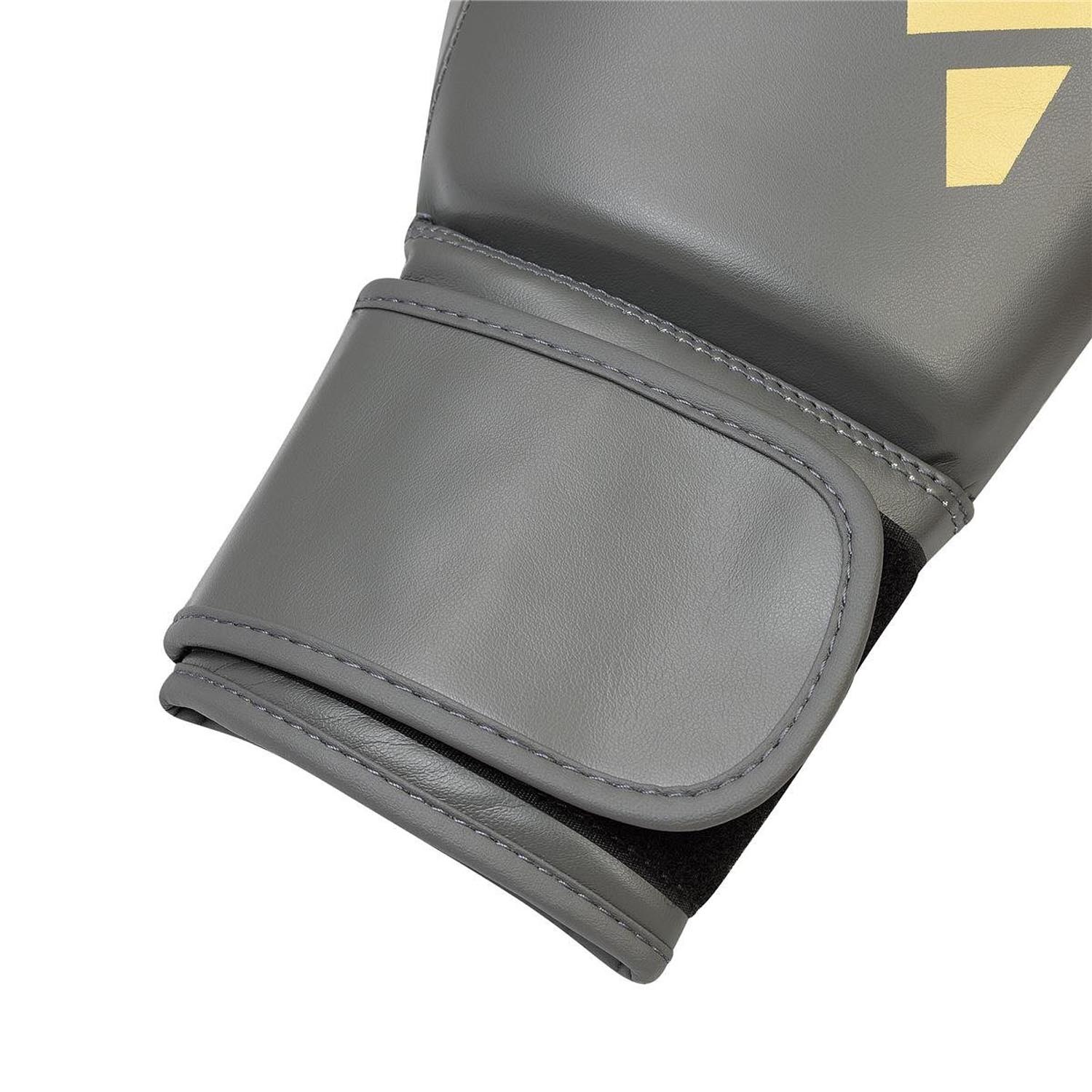 adidas Boxing Gloves, Speed 50, grey-gold, 16 Oz