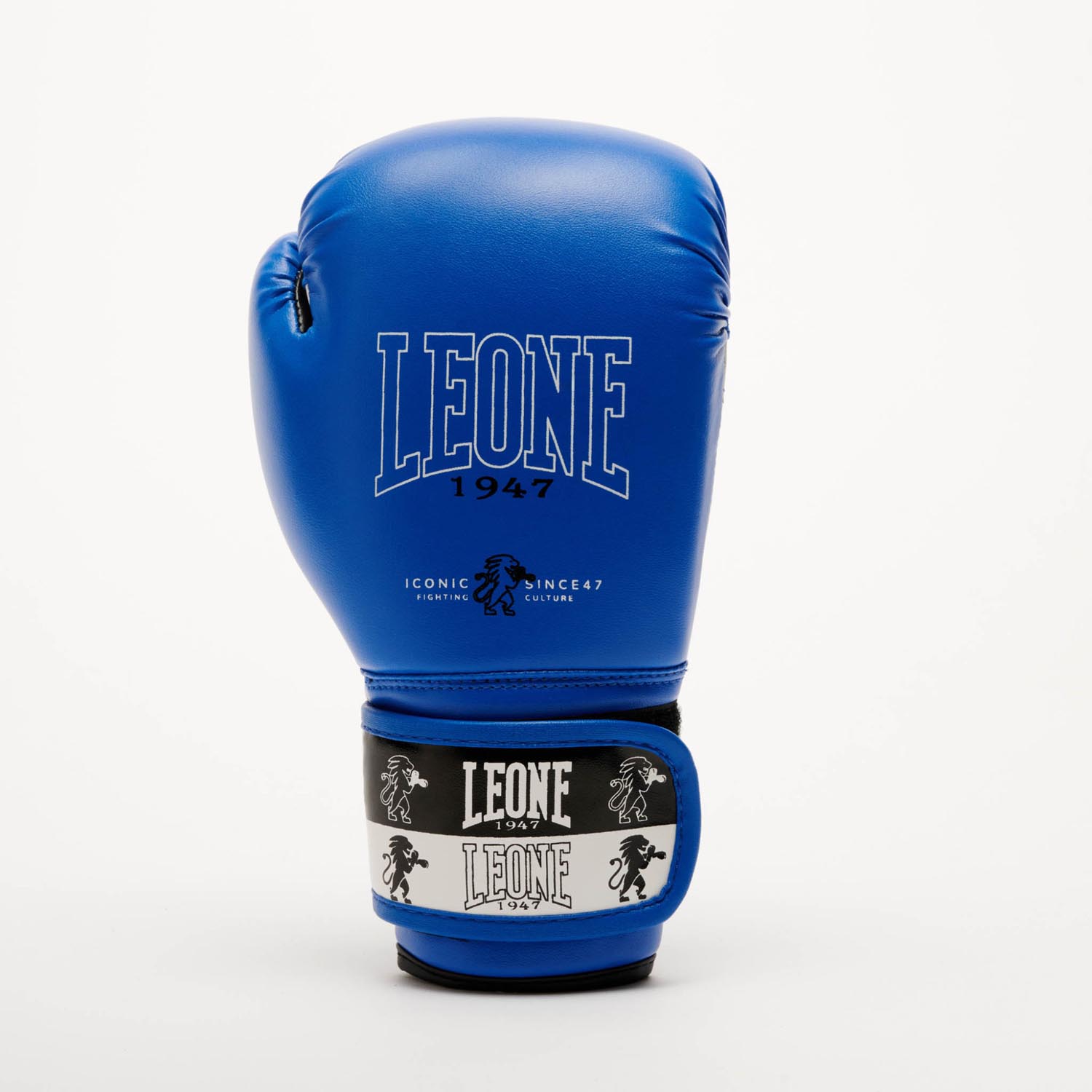 LEONE Boxhandschuhe, Iconic GN408J, blau, 6 Oz