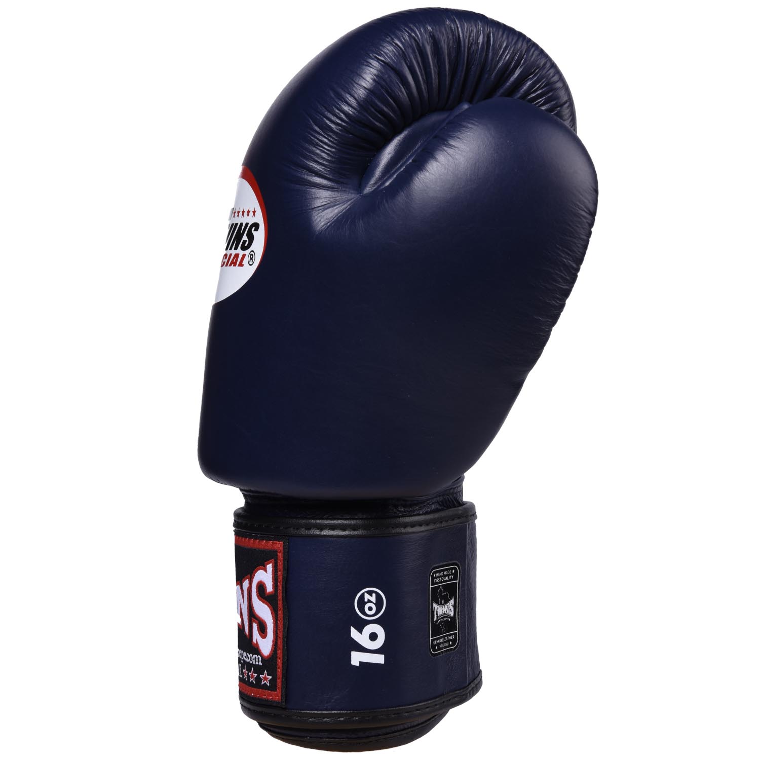 TWINS Special Boxing Gloves, Leather, BGVL-3, blue, 14 Oz