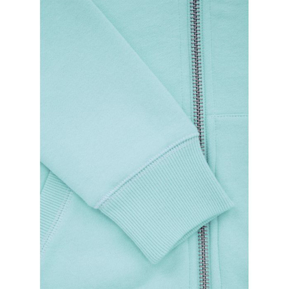 Pit Bull West Coast Zipper, Women, Old Logo, turquoise, XS