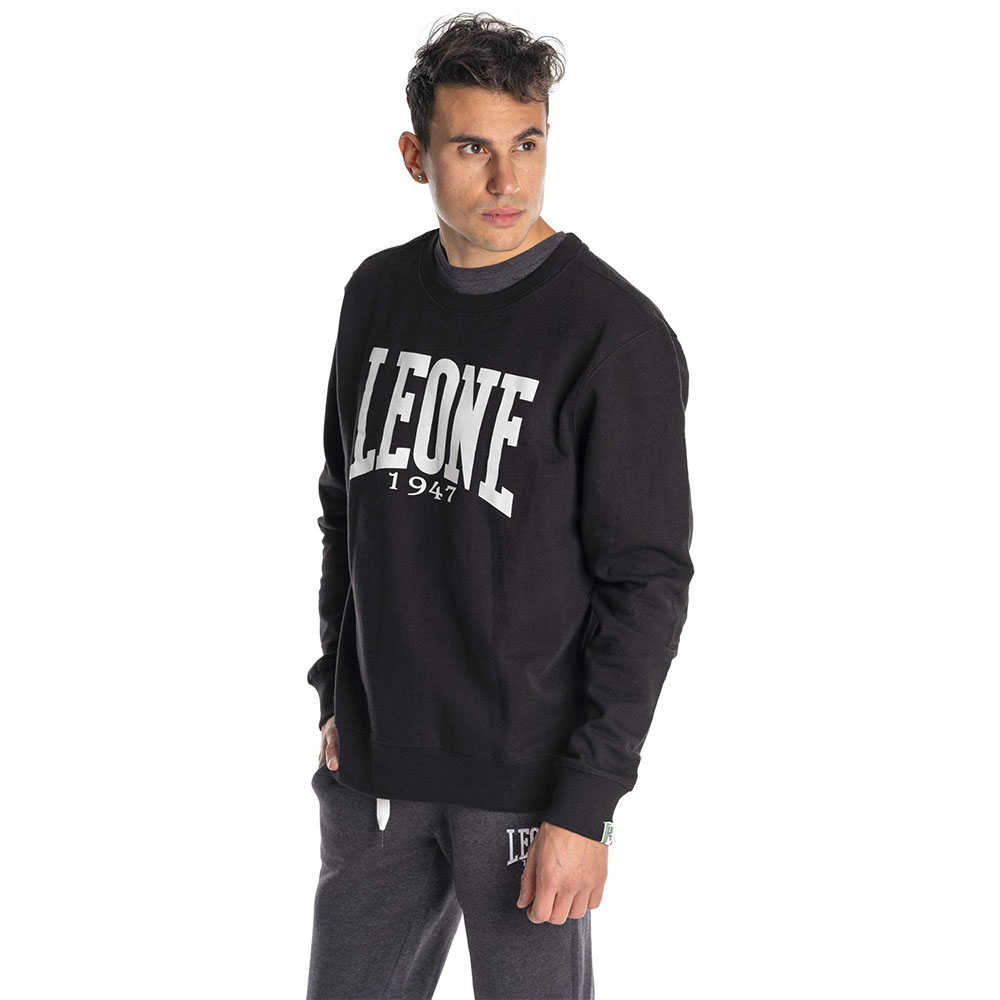 LEONE Pullover, Basic, black, S